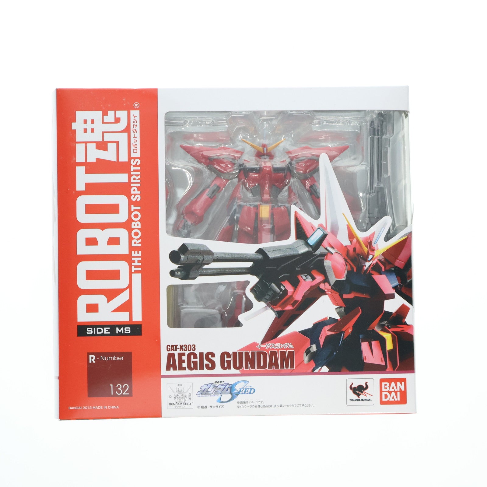 【中古即納】[FIG] ROBOT魂(SIDE MS) イージスガンダム 完成品 機動戦士ガンダムSEED(シード) 完成品 可動フィギュア バンダイ(20130126)