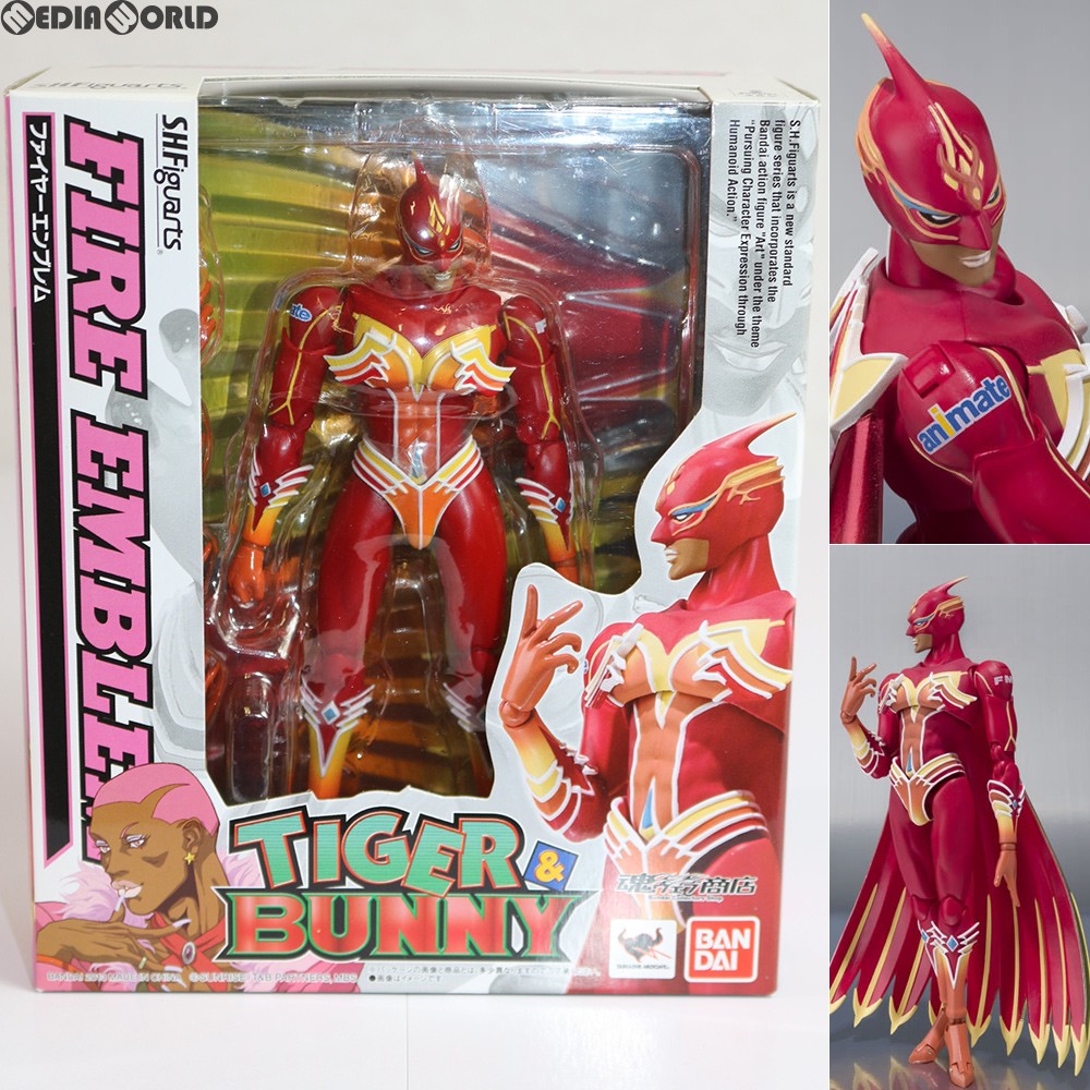 【中古即納】[FIG] 魂ウェブ商店限定 S.H.Figuarts(フィギュアーツ) ファイヤーエンブレム TIGER & BUNNY(タイガー&バニー) 完成品 可動フィギュア バンダイ(20130726)