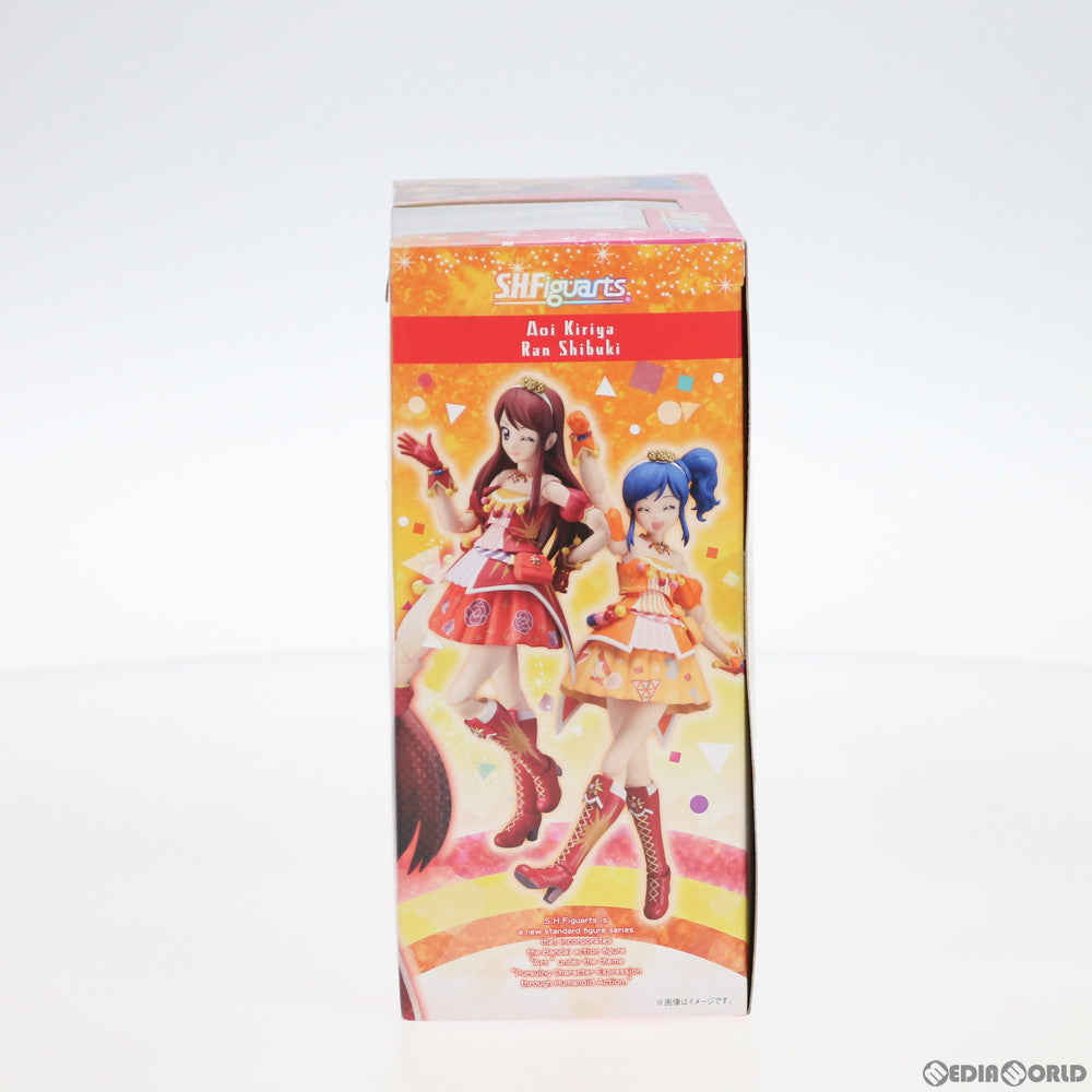 【中古即納】[FIG] 魂ウェブ商店限定 S.H.Figuarts(フィギュアーツ) 霧矢あおい、紫吹蘭(きりやあおい、しぶきらん)(ソレイユver.)セット アイカツ! 完成品 可動フィギュア バンダイ(20170930)