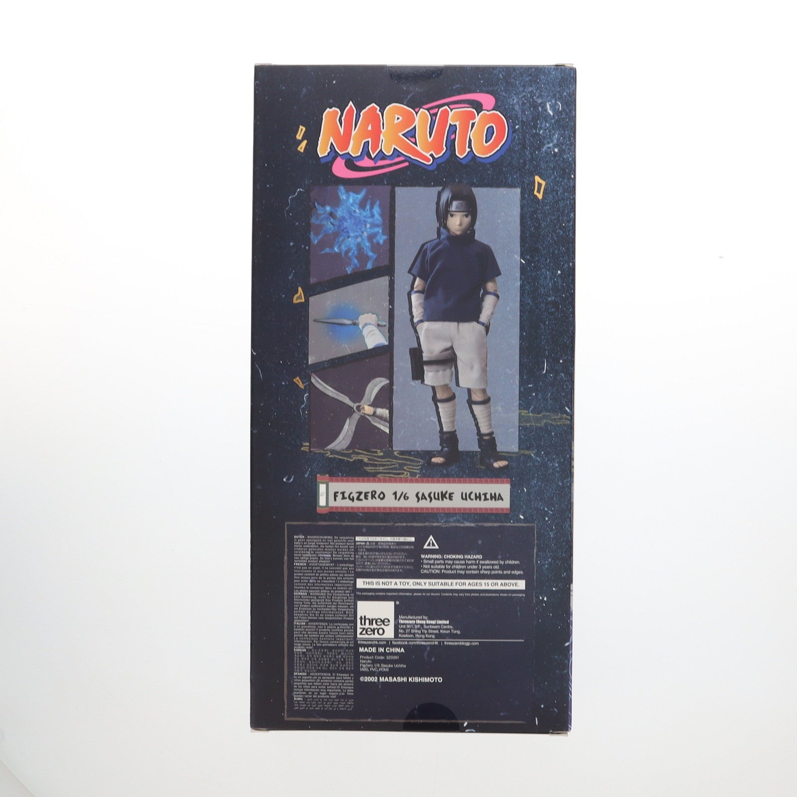 【中古即納】[FIG] フィグゼロ うちはサスケ NARUTO-ナルト- 1/6 完成品 可動フィギュア threezero(スリーゼロ)(20221231)