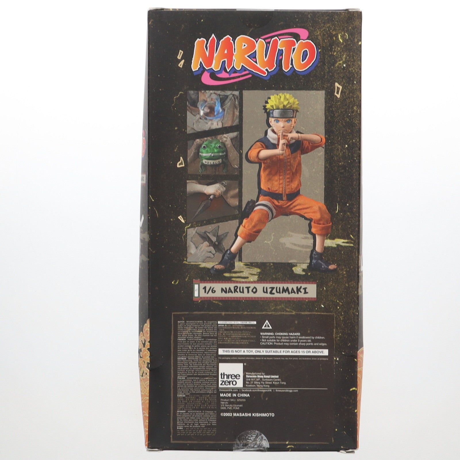 【中古即納】[FIG] フィグゼロ うずまきナルト NARUTO-ナルト- 1/6 完成品 可動フィギュア threezero(スリーゼロ)(20221231)