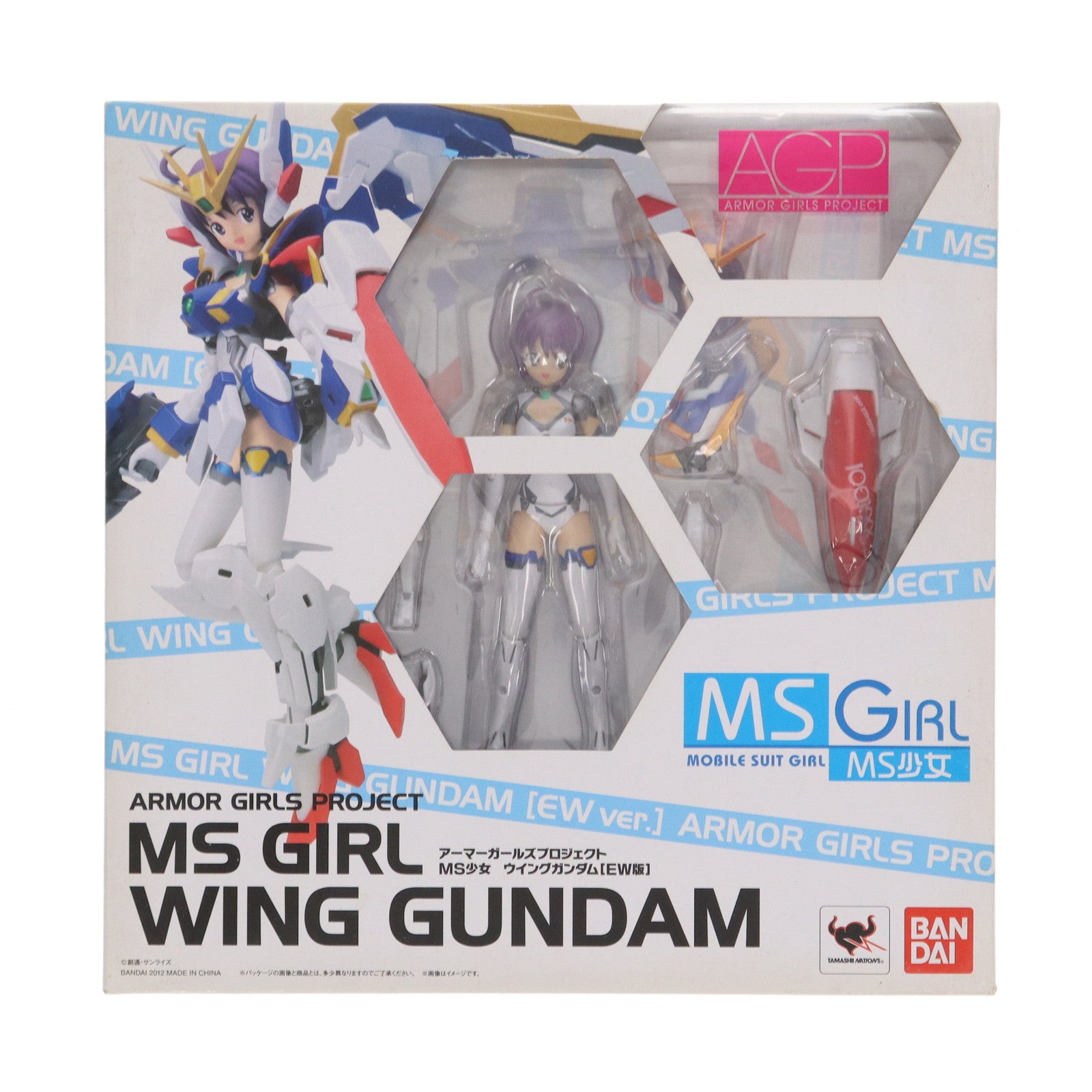 BANDAI - アーマーガールズプロジェクト MS少女 ウイングガンダム(EW版) 新機動戦記ガンダムW Endless Waltz(エンドレスワルツ) 完成品 可動フィギュア バンダイ 中古即納】[FIG]アーマーガールズプロジェクト MS少女 ウイング