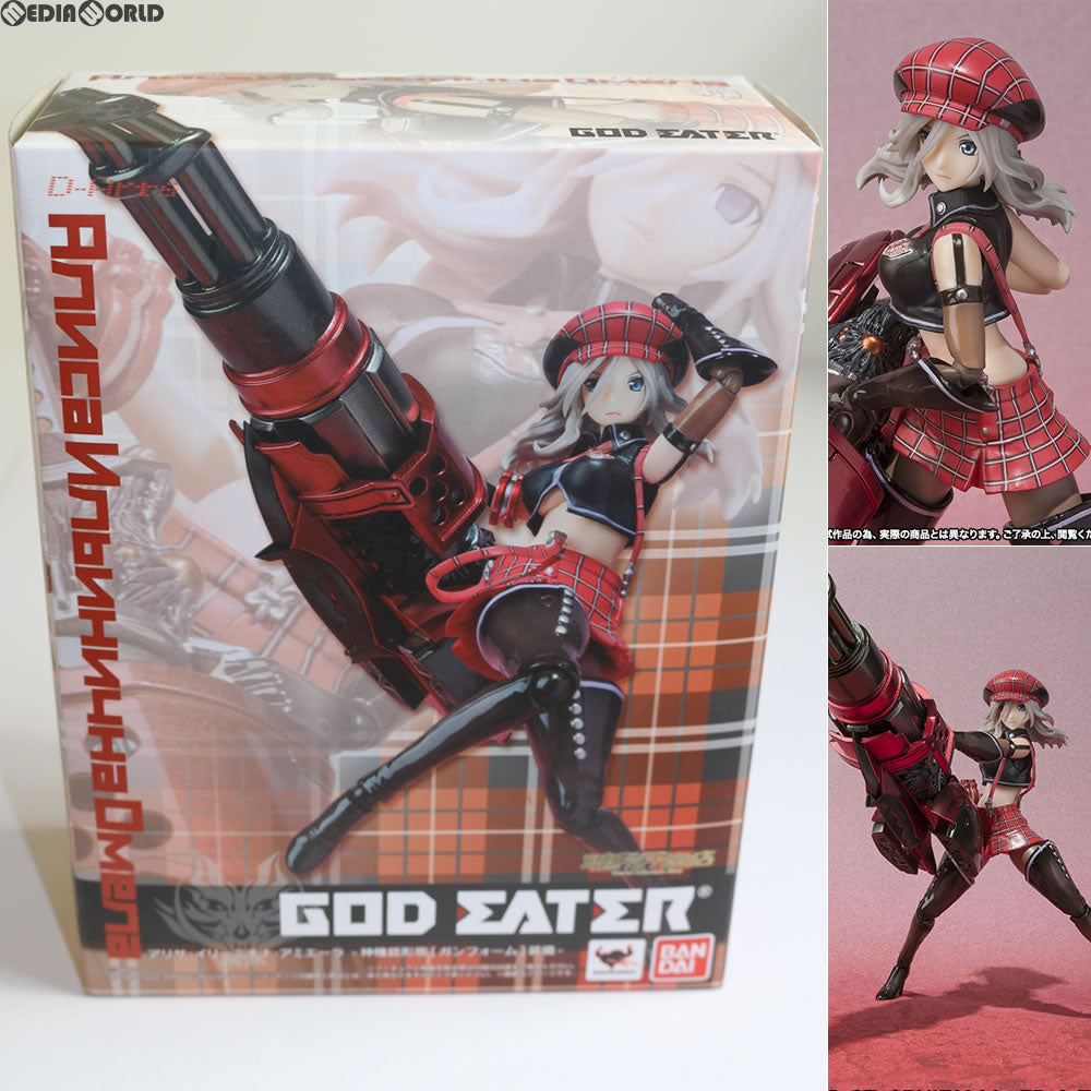 【中古即納】[FIG] 魂ウェブ商店限定 D-Arts アリサ・イリーニチナ・アミエーラ -神機銃形態(ガンフォーム)装備- GOD EATER(ゴッドイーター) 完成品 可動フィギュア バンダイ(20131026)