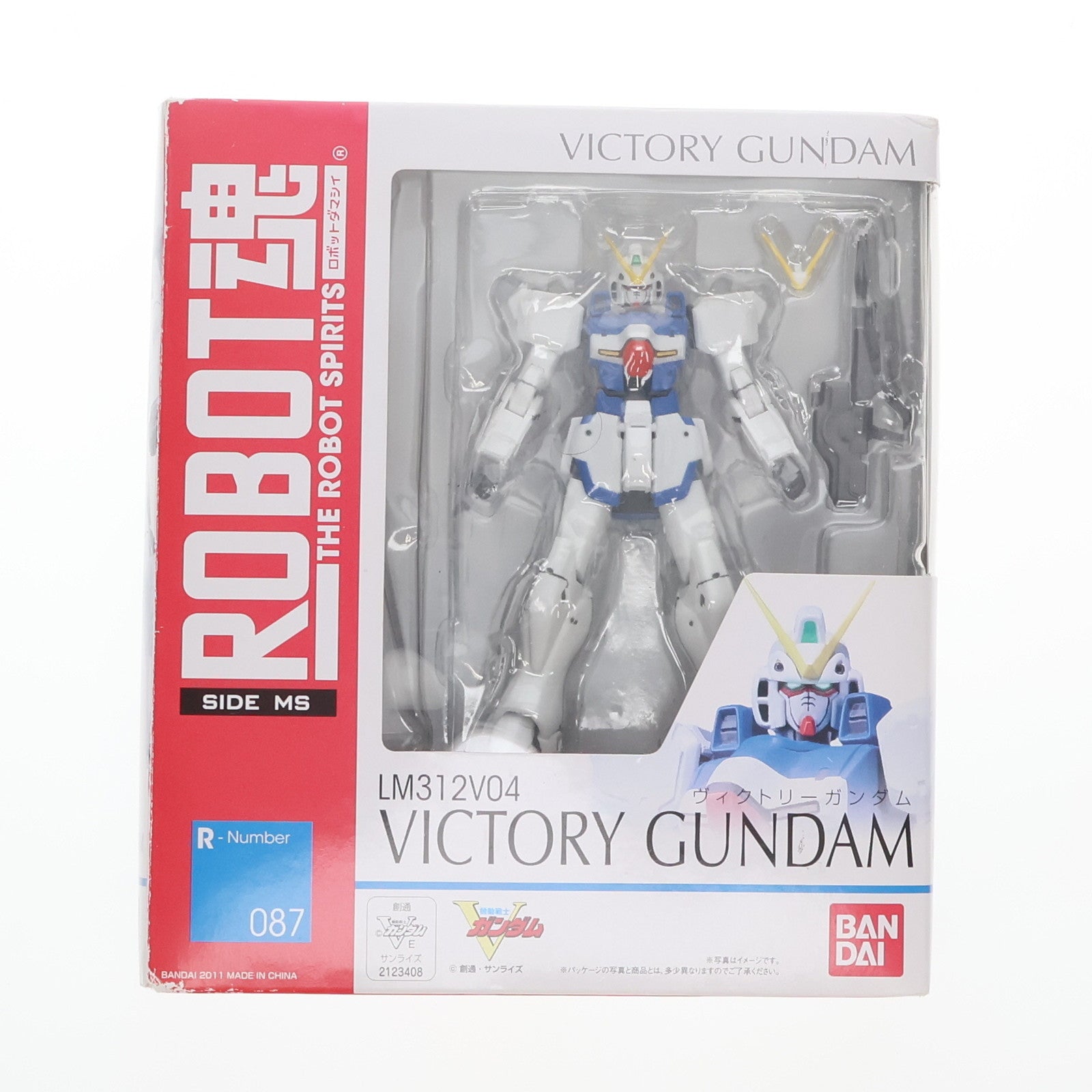 【中古即納】[FIG] ROBOT魂(SIDE MS) Vガンダム 機動戦士Vガンダム 完成品 可動フィギュア バンダイ(20110226)