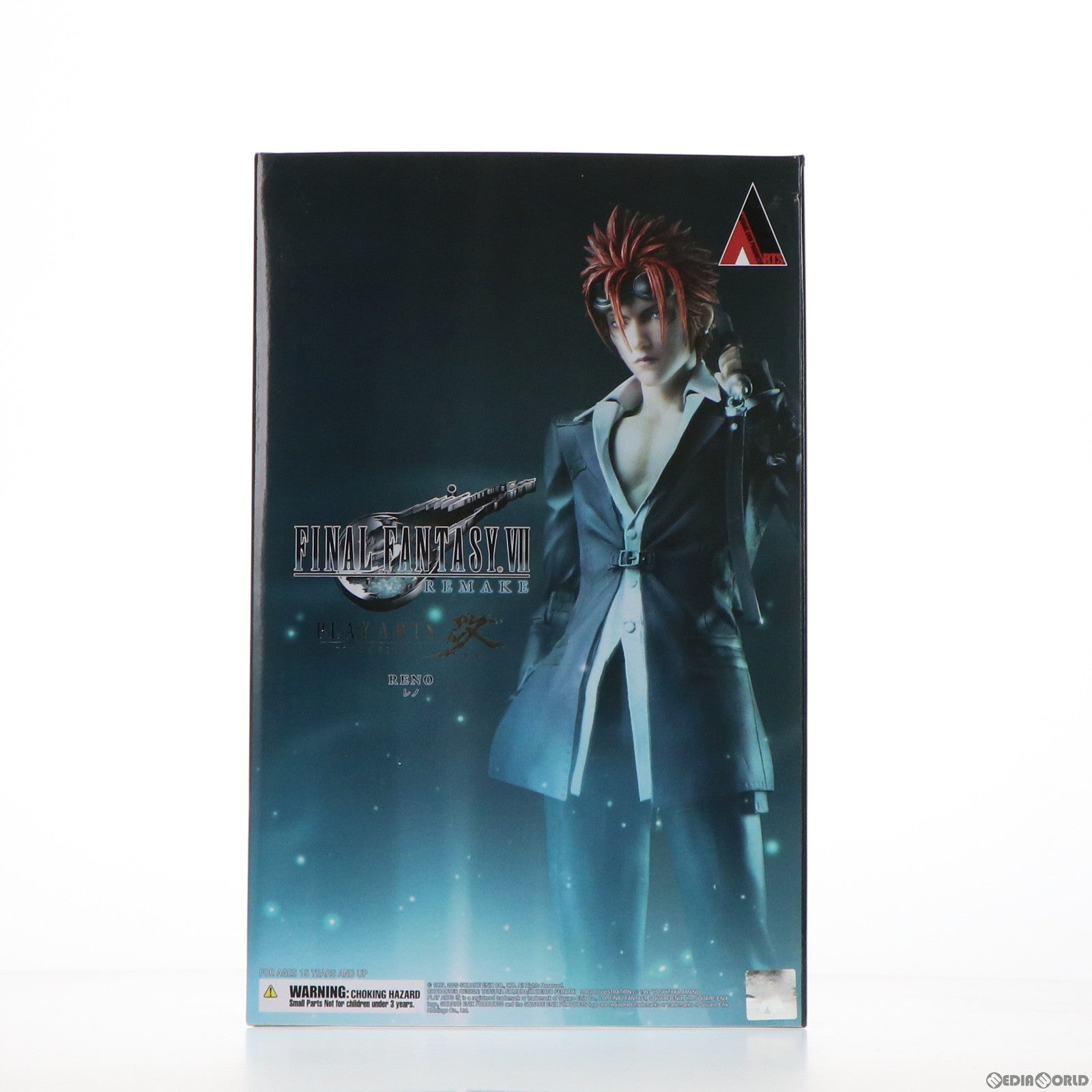 【中古即納】[FIG] PLAY ARTS改(プレイアーツ改) レノ FINAL FANTASY VII REMAKE(ファイナルファンタジー7 リメイク) 完成品 可動フィギュア スクウェア・エニックス(20210828)