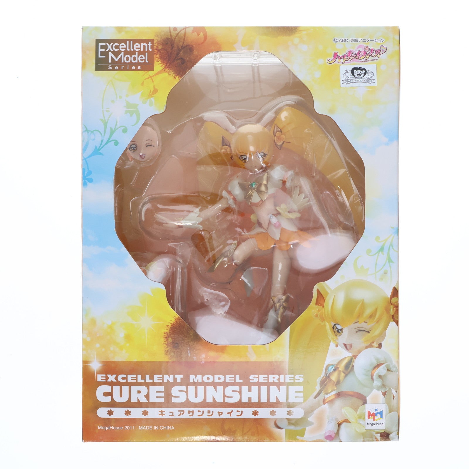 【中古即納】[FIG] エクセレントモデル キュアサンシャイン ハートキャッチプリキュア! 1/8 完成品 フィギュア メガハウス(20111210)