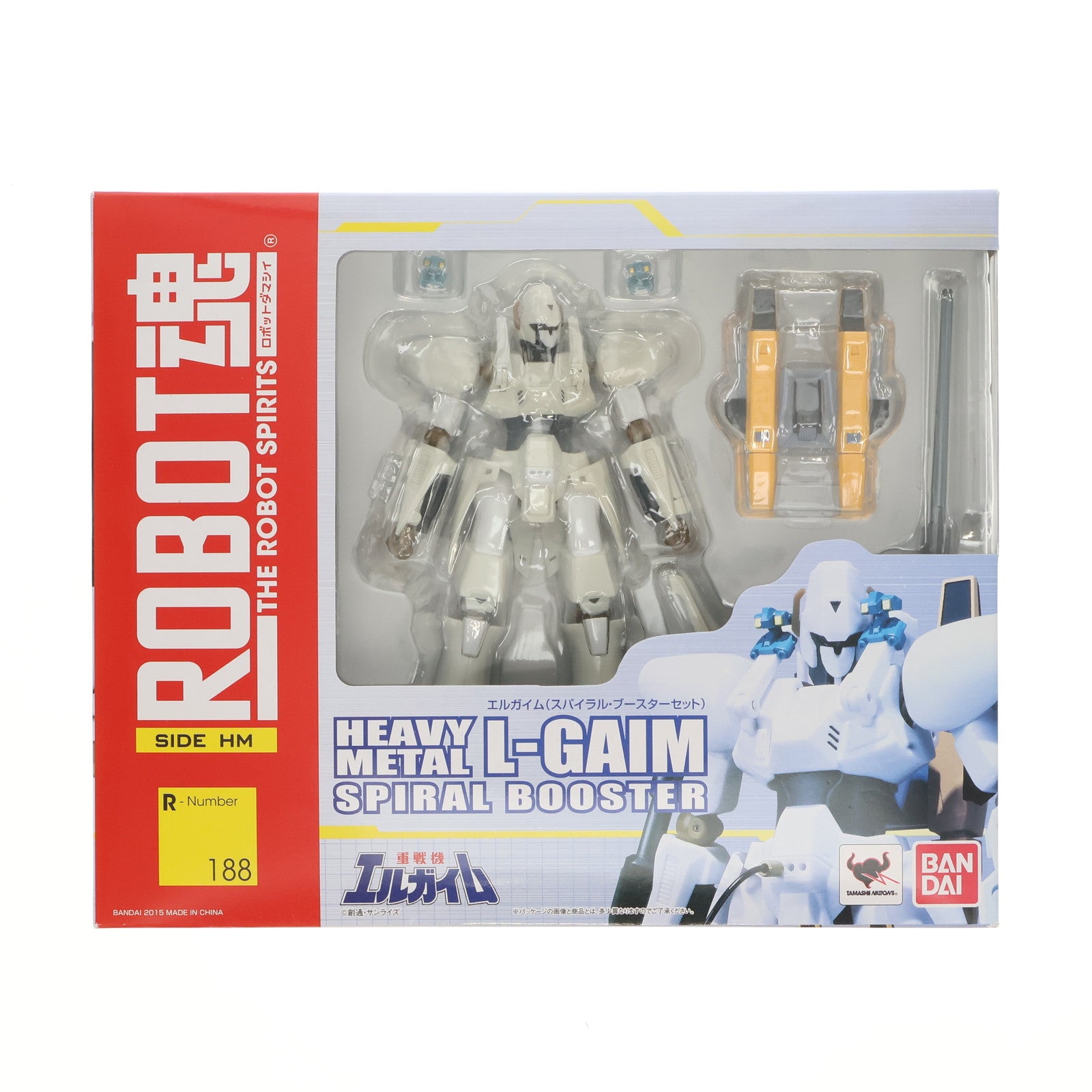 【中古即納】[FIG] ROBOT魂(SIDE HM) エルガイム(スパイラル・ブースターセット) 重戦機エルガイム 完成品 可動フィギュア バンダイ(20151114)