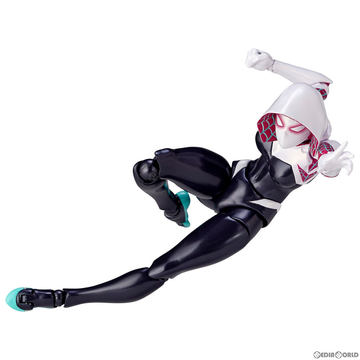 【中古即納】[FIG] (再販) フィギュアコンプレックス アメイジング・ヤマグチ No.004 Spider-Gwen(スパイダーグウェン) 完成品 可動フィギュア 海洋堂(20220728)