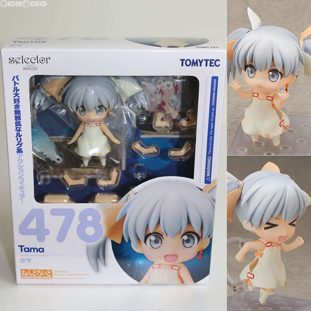 【中古即納】[FIG] カード付属 ねんどろいど 478 タマ selector infected WIXOSS(セレクター インフェクテッド ウィクロス) 完成品 可動フィギュア TOMYTEC(トミーテック)(20150329)