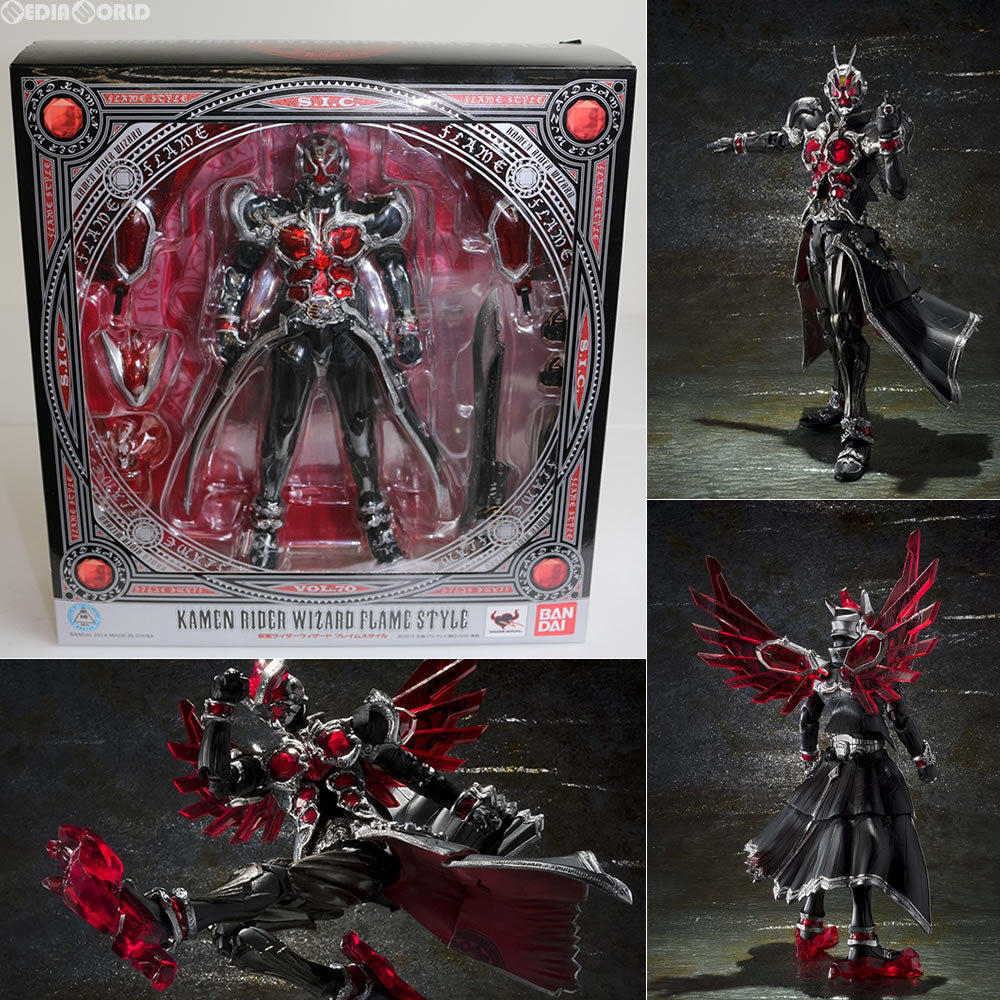 【中古即納】[FIG] S.I.C. VOL.70 仮面ライダーウィザード フレイムスタイル 完成品 可動フィギュア バンダイ(20140823)