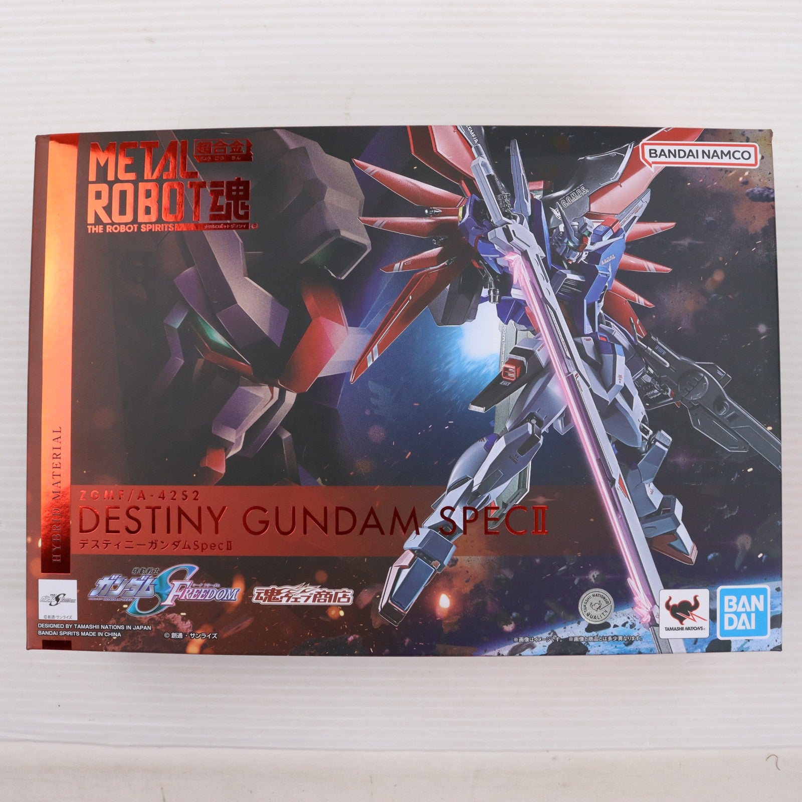 【中古即納】[FIG] METAL ROBOT魂(SIDE MS) デスティニーガンダム SpecII 機動戦士ガンダムSEED FREEDOM(シード フリーダム) 完成品 可動フィギュア バンダイスピリッツ(20240731)