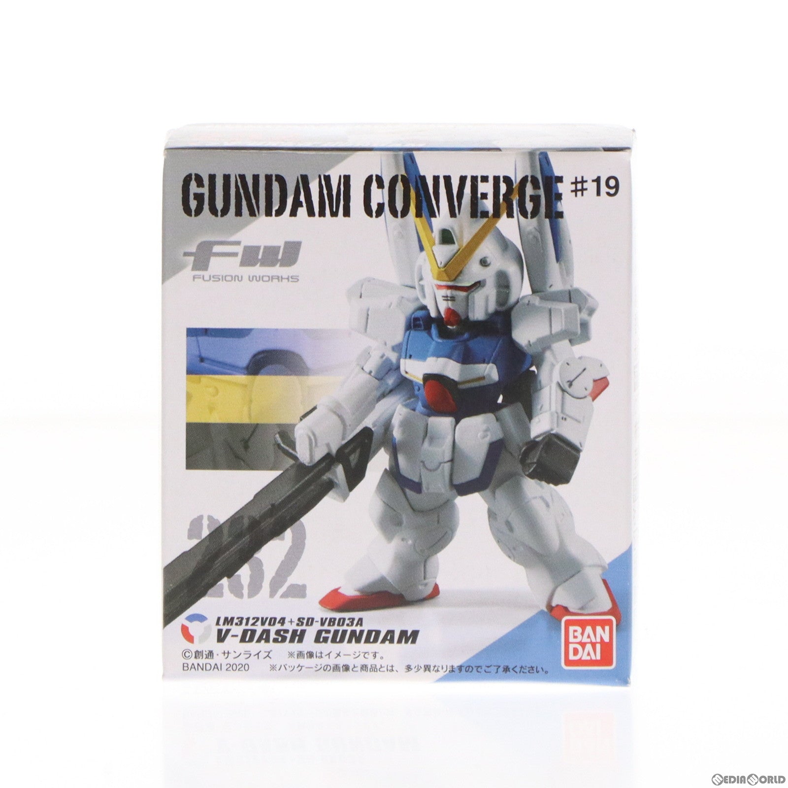 【中古即納】[FIG] (単品)(食玩) FW GUNDAM CONVERGE ♯19(ガンダムコンバージ) Vダッシュガンダム 機動戦士ガンダムシリーズ フィギュア バンダイ(20200615)