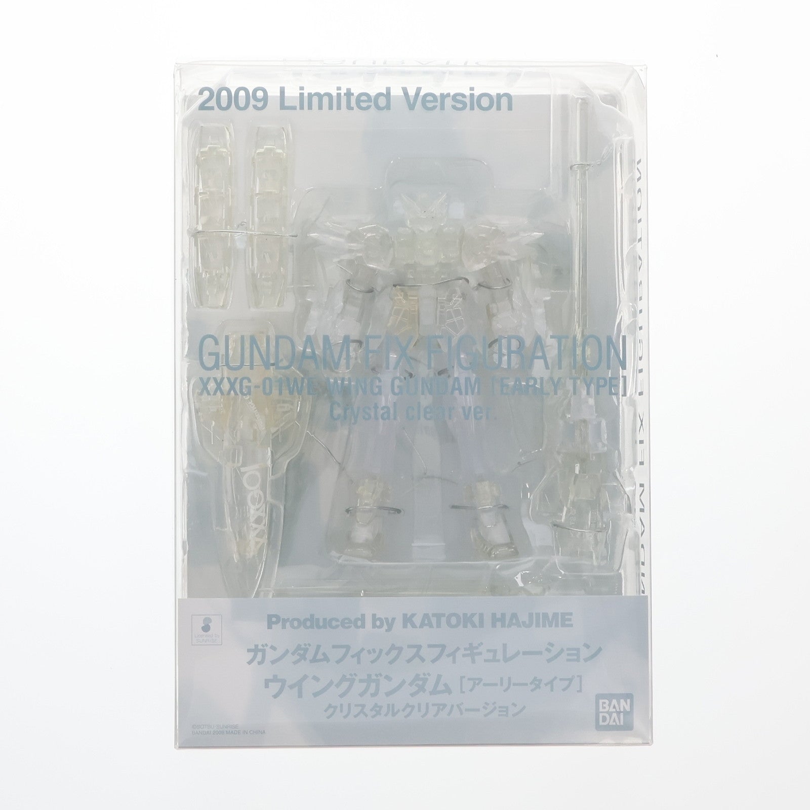 【中古即納】[FIG] GUNDAM FIX FIGURATION ウイングガンダム[アーリータイプ] クリスタルクリアバージョン 新機動戦記ガンダムW(ウイング) 完成品 可動フィギュア イベント&魂ウェブ限定 バンダイ(20090930)