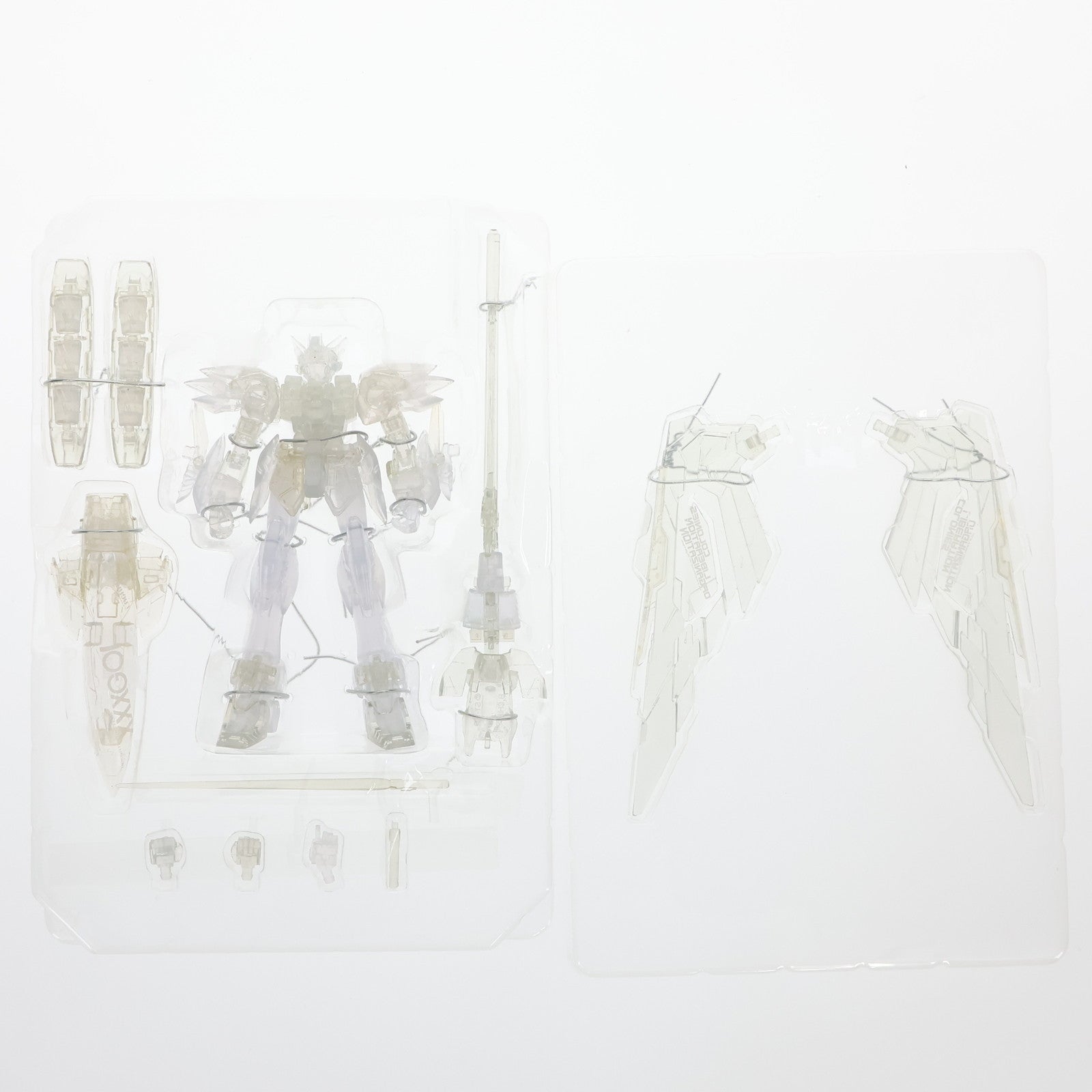 【中古即納】[FIG] GUNDAM FIX FIGURATION ウイングガンダム[アーリータイプ] クリスタルクリアバージョン 新機動戦記ガンダムW(ウイング) 完成品 可動フィギュア イベント&魂ウェブ限定 バンダイ(20090930)