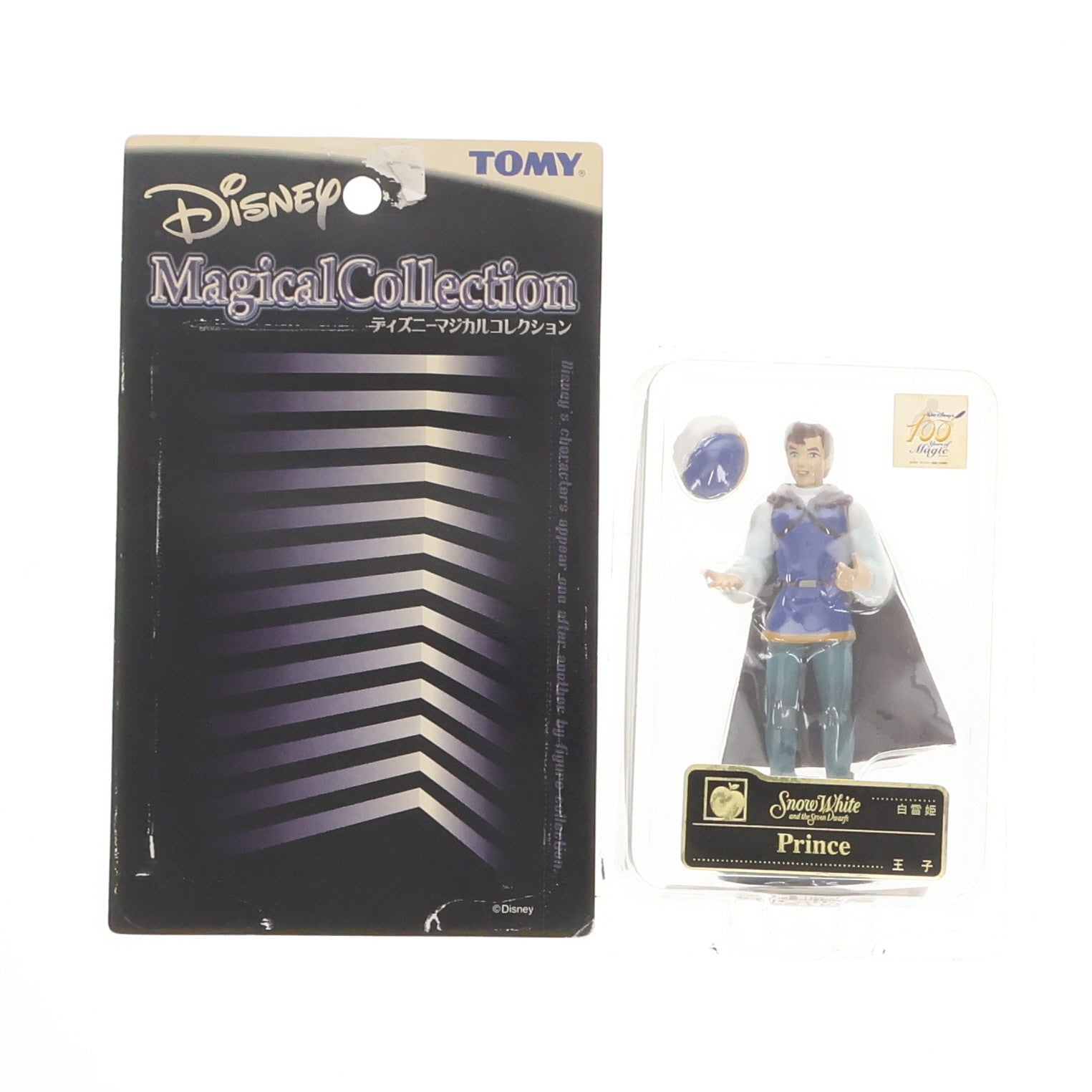 【中古即納】[FIG] ディズニーマジカルコレクション002 王子 白雪姫 完成品 フィギュア トミー(20011205)