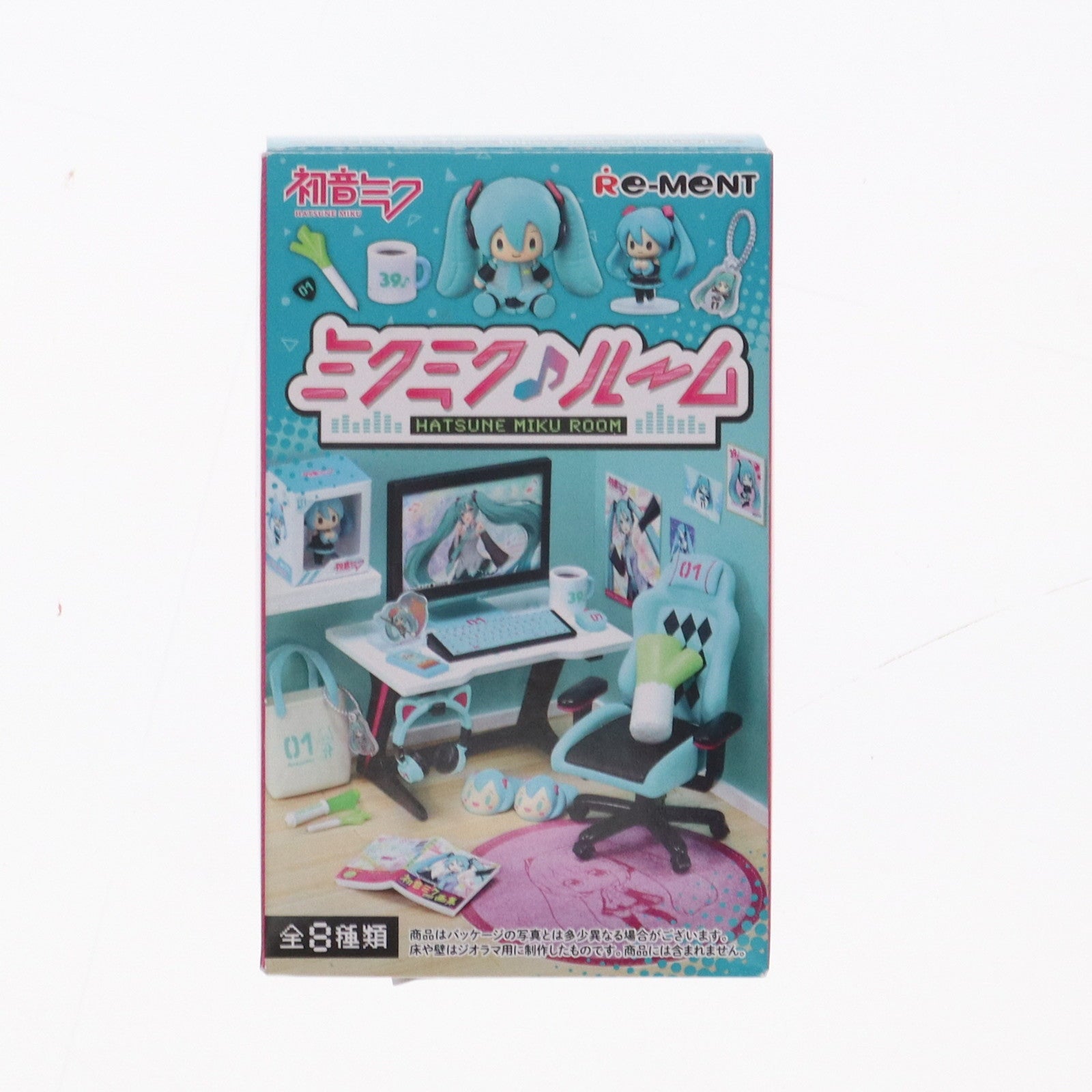 【中古即納】[FIG] (単品) 6.通販で買っちゃった♪ ぷちサンプル 初音ミク ミクミク♪ルーム フィギュア リーメント(20220815)