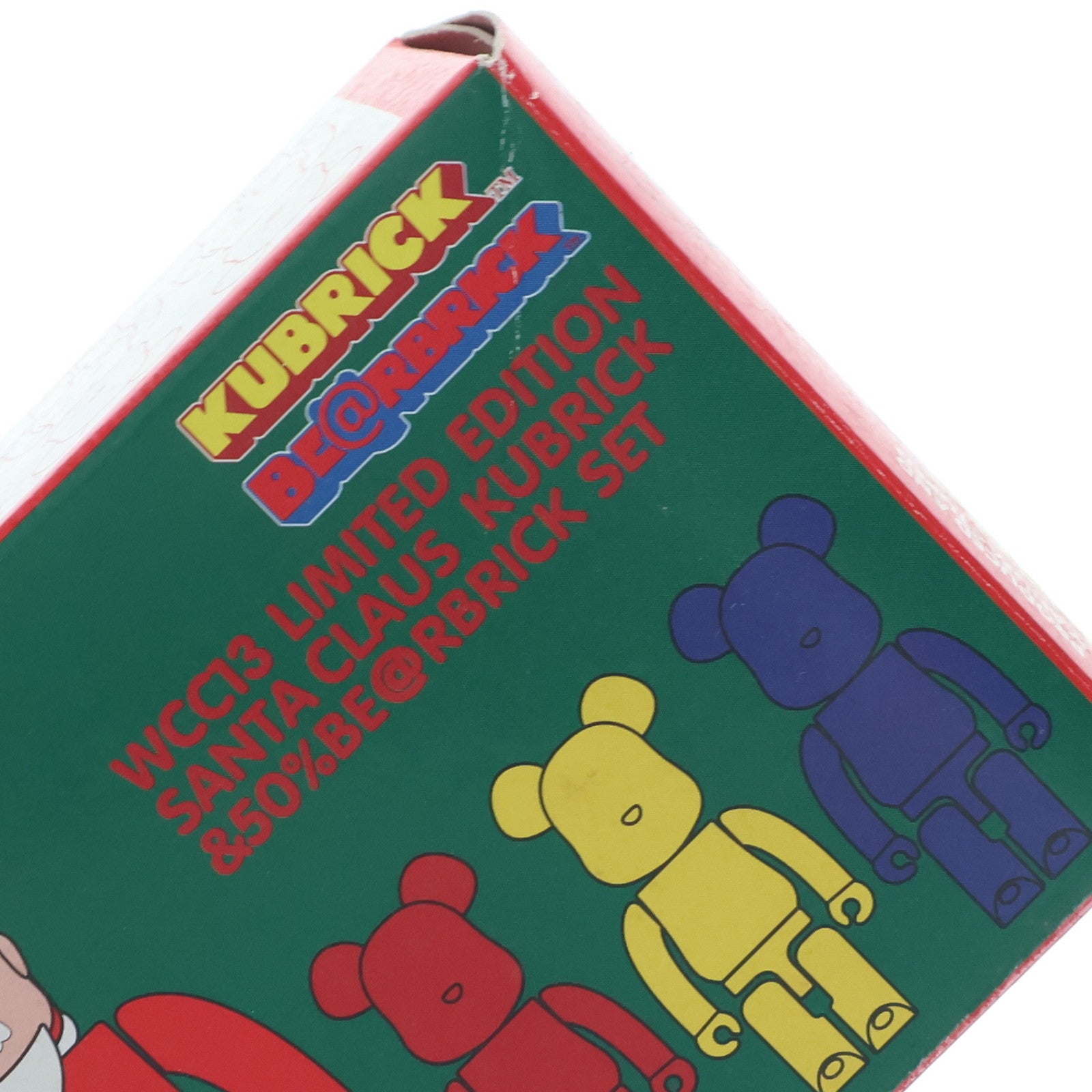 【中古即納】[FIG] WCC13開催記念限定 サンタクロース KUBRICK(キューブリック)&50% BE@RBRICK(ベアブリック)セット(4体セット) 完成品 可動フィギュア メディコム・トイ(20011202)