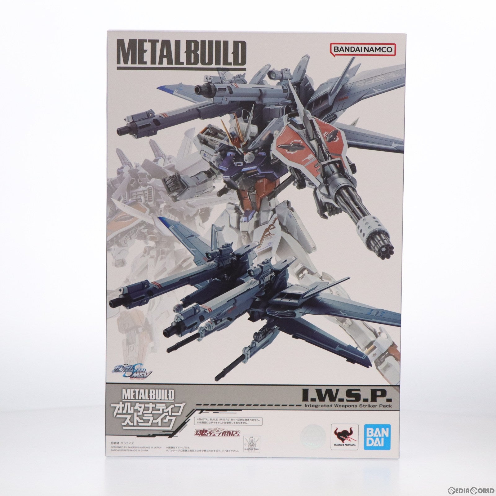 【中古即納】[FIG] 魂ウェブ商店限定 METAL BUILD I.W.S.P. 機動戦士ガンダムSEED(シード) MSV 完成品 可動フィギュア バンダイスピリッツ(20221124)