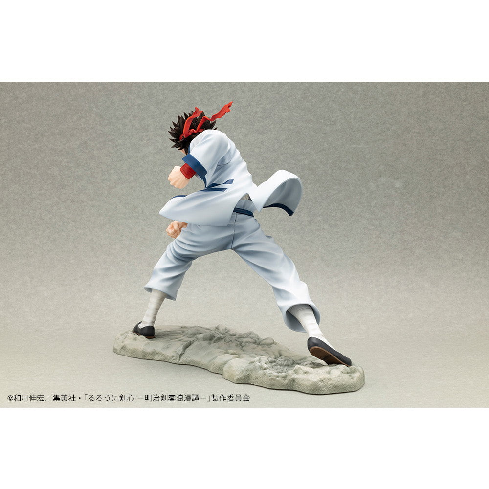 【中古即納】[FIG] ARTFX J 相楽左之助(さがらさのすけ) るろうに剣心 -明治剣客浪漫譚- 1/8 完成品 フィギュア(PV169) コトブキヤ(20241228)