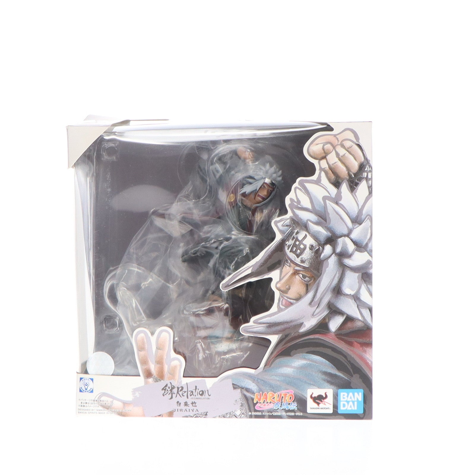 【中古即納】[FIG] フィギュアーツZERO 自来也(じらいや) 絆Relation NARUTO-ナルト- 疾風伝 完成品 フィギュア バンダイスピリッツ(20191123)