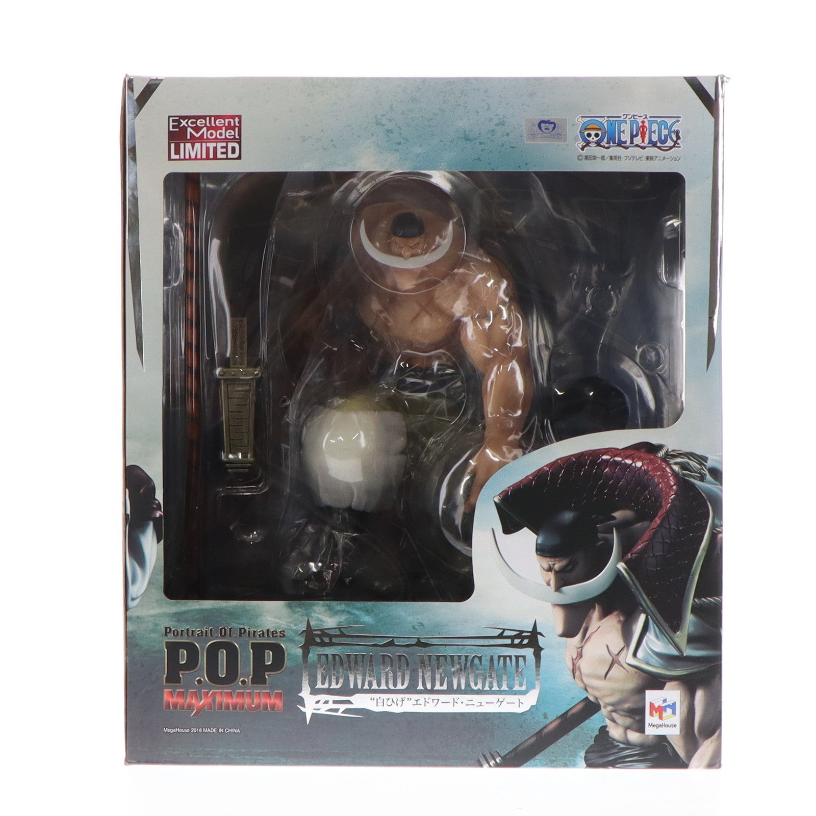 【中古即納】[FIG] Portrait.Of.Pirates P.O.P NEO-MAXIMUM 白ひげ エドワード・ニューゲート ONE PIECE(ワンピース) 完成品 フィギュア 一部オンラインショップ&麦わらストア限定 メガハウス(20181031)