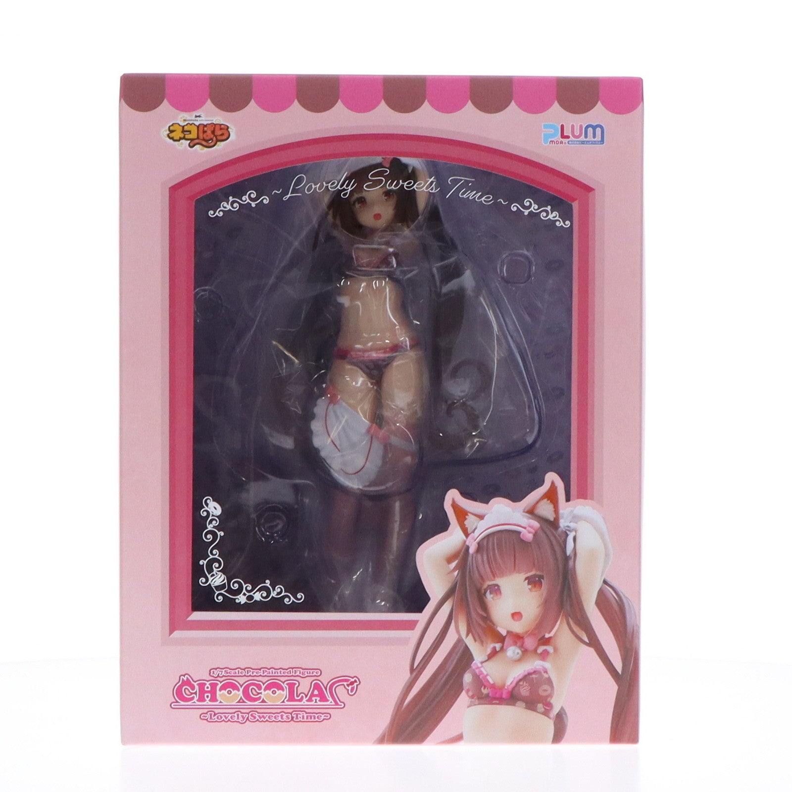 【中古即納】[FIG] ショコラ～Lovely Sweets Time～ ネコぱら 1/7 完成品 フィギュア(PF329) PLUM(プラム)(20240802)