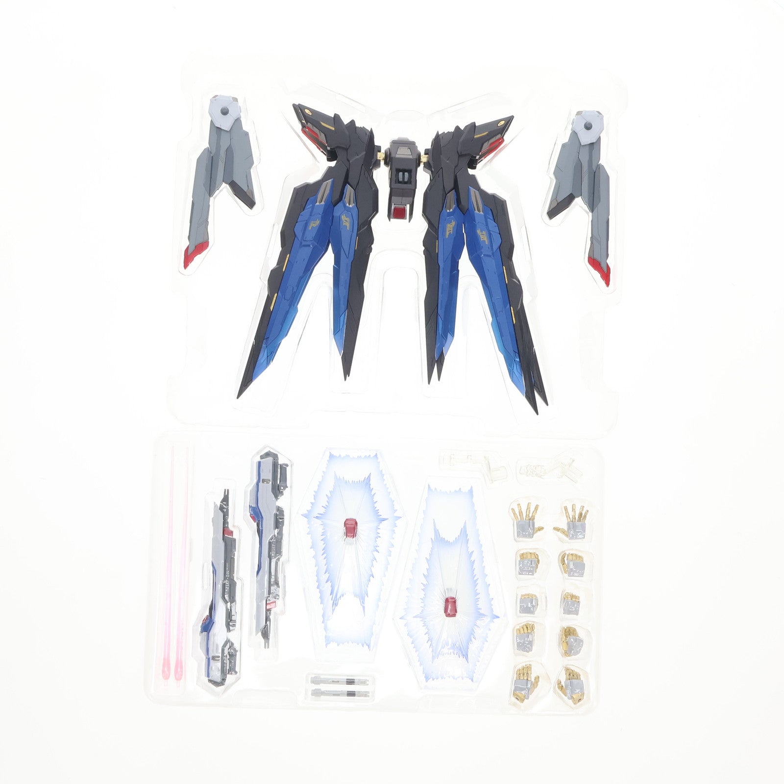 【中古即納】[FIG] METAL BUILD ストライクフリーダムガンダム 機動戦士ガンダムSEED DESTINY(シード デスティニー) 完成品 可動フィギュア バンダイ(20151121)