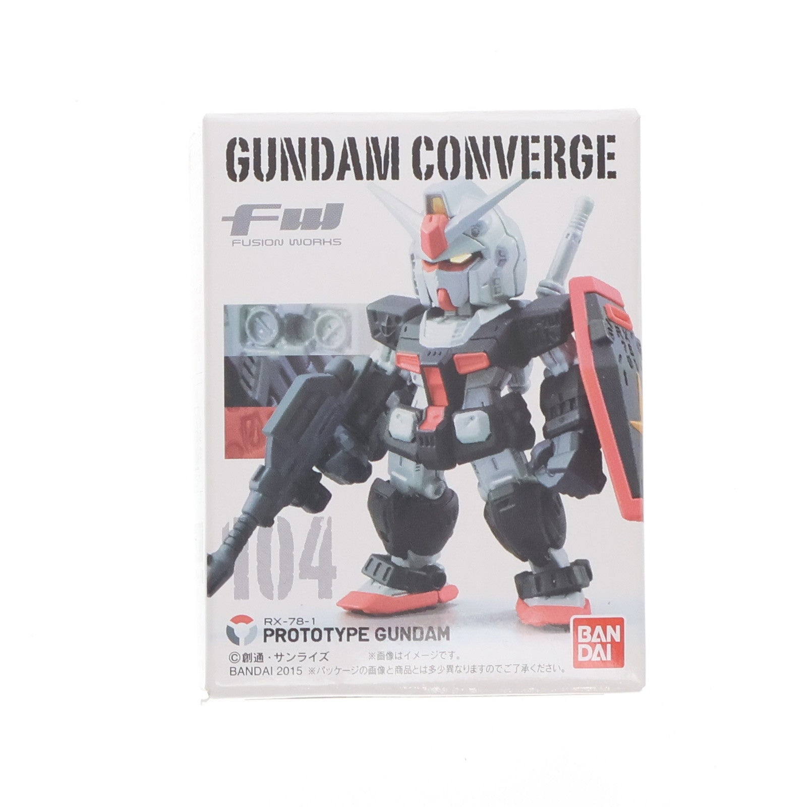 【中古即納】[FIG] (単品)(食玩) プロトタイプガンダム FW GUNDAM CONVERGE(ガンダムコンバージ) 18 機動戦士ガンダム MSV フィギュア バンダイ(20150324)