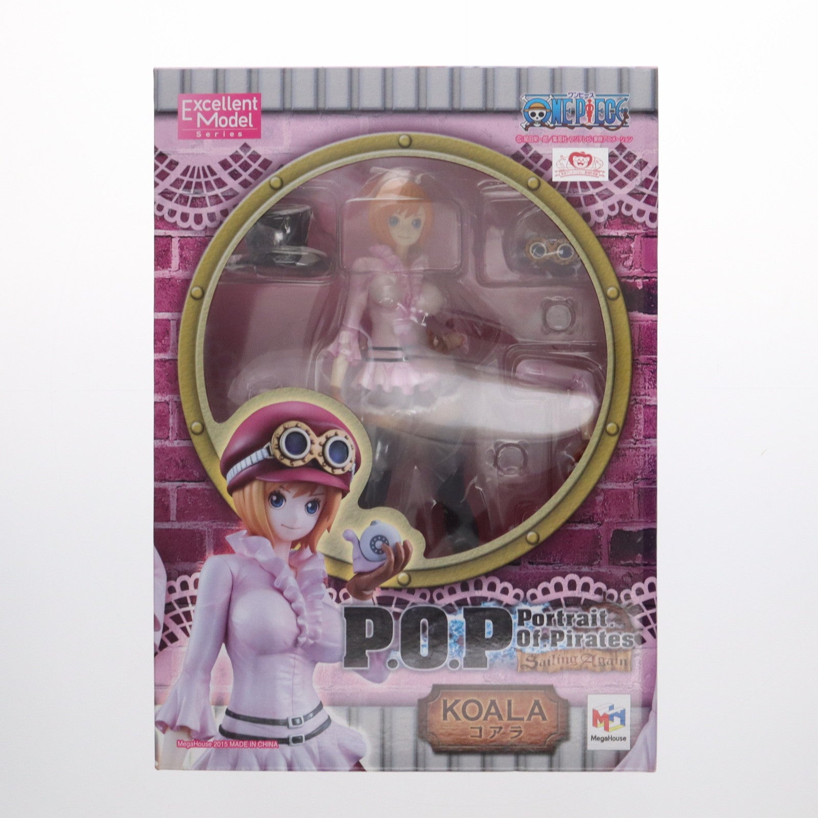 【中古即納】[FIG] Portrait.Of.Pirates P.O.P Sailing Again コアラ ONE PIECE(ワンピース) 1/8 完成品 フィギュア メガハウス(20150912)