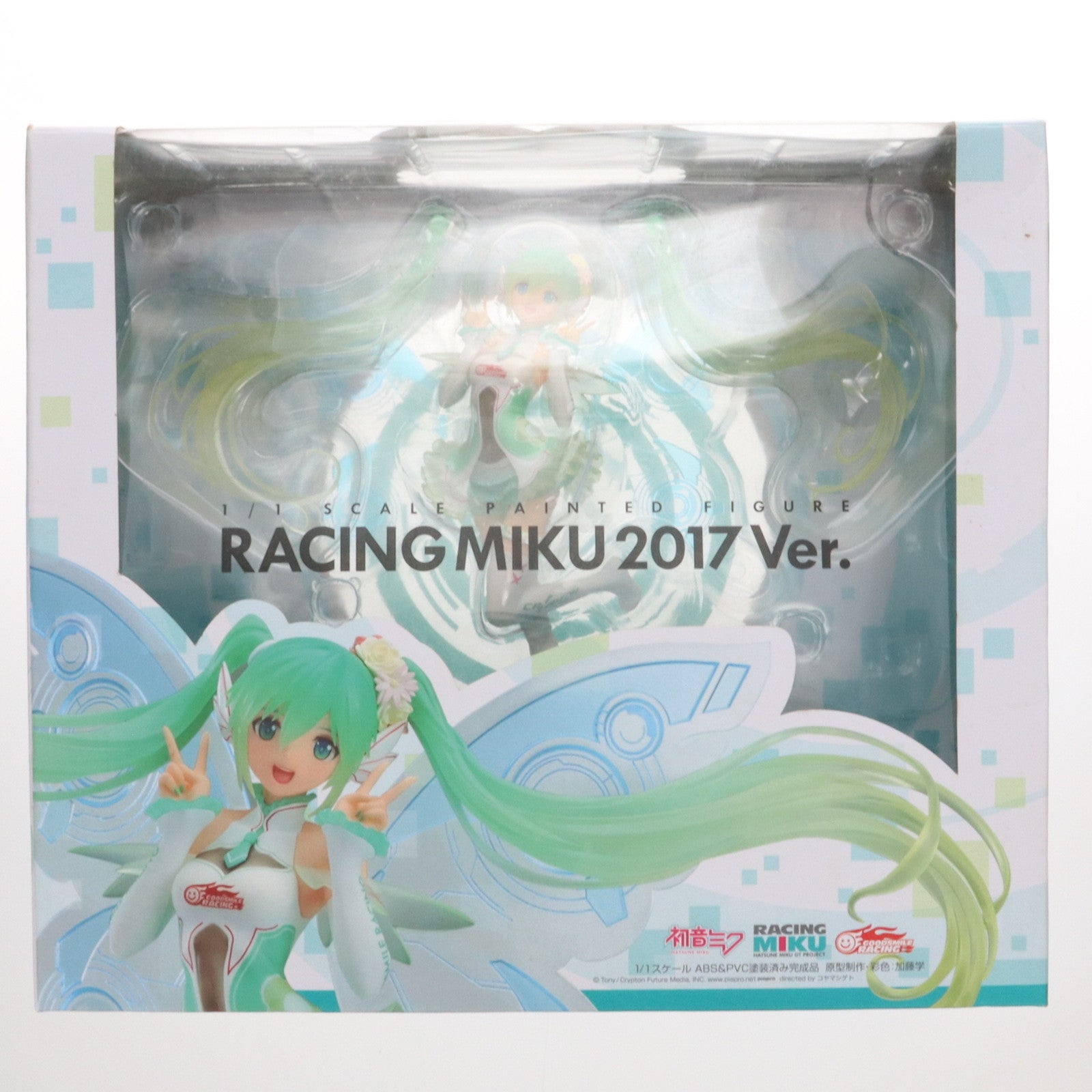 【中古即納】[FIG] 特典付属 レーシングミク 2017 Ver. 初音ミク GTプロジェクト 1/1 完成品 フィギュア グッドスマイルレーシング(20180922)