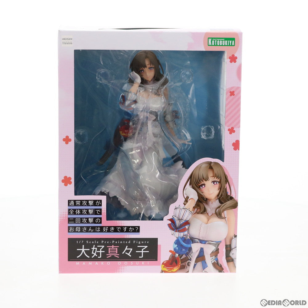 【中古即納】[FIG] 大好真々子(おおすきままこ) 通常攻撃が全体攻撃で二回攻撃のお母さんは好きですか～ 1/7 完成品 フィギュア(PP818) コトブキヤ(20200722)