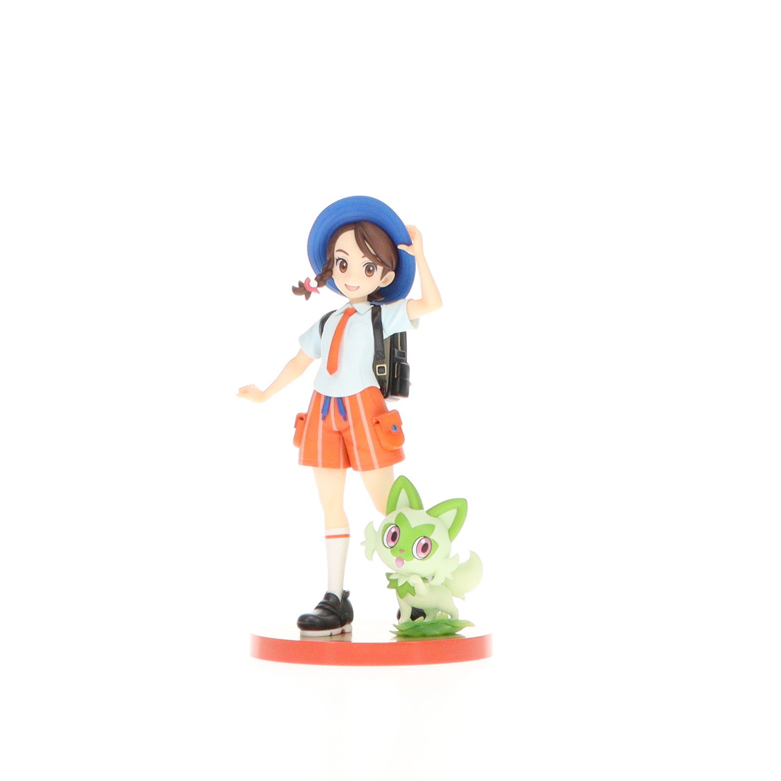 【中古即納】[FIG] ARTFX J アオイ with ニャオハ ポケットモンスター スカーレット・バイオレット 1/8 完成品 フィギュア(PV141) コトブキヤ(20240728)