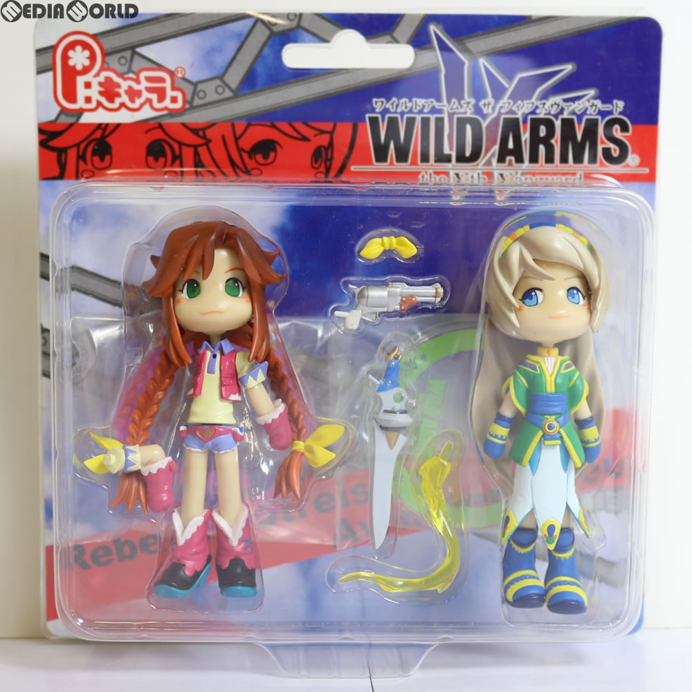 【中古即納】[FIG] P:キャラ レベッカ&アヴリル ワイルドアームズ ザ フィフスヴァンガード 完成品 フィギュア(PC2011) GSIクレオス(20070108)