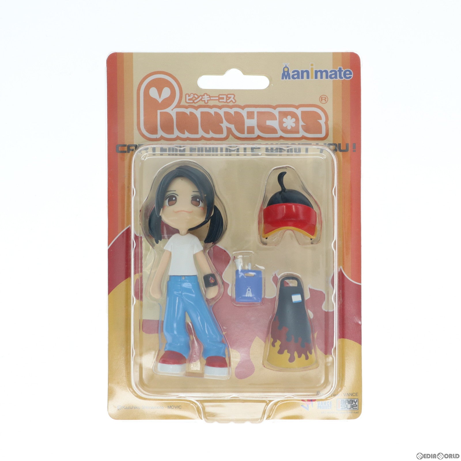 【中古即納】[FIG] アニメイト限定 Pinky:cos(ピンキーコス) アニメ店長Ver. ピンキーストリート 完成品 フィギュア(PC1001) GSIクレオス(20040630)