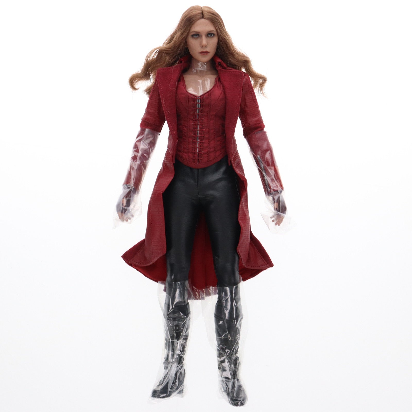 【中古即納】[FIG] ムービー・マスターピース スカーレット・ウィッチ 1/6 アクションフィギュア シビル・ウォー/キャプテン・アメリカ 完成品 可動フィギュア(MMS370) ホットトイズ(20170201)