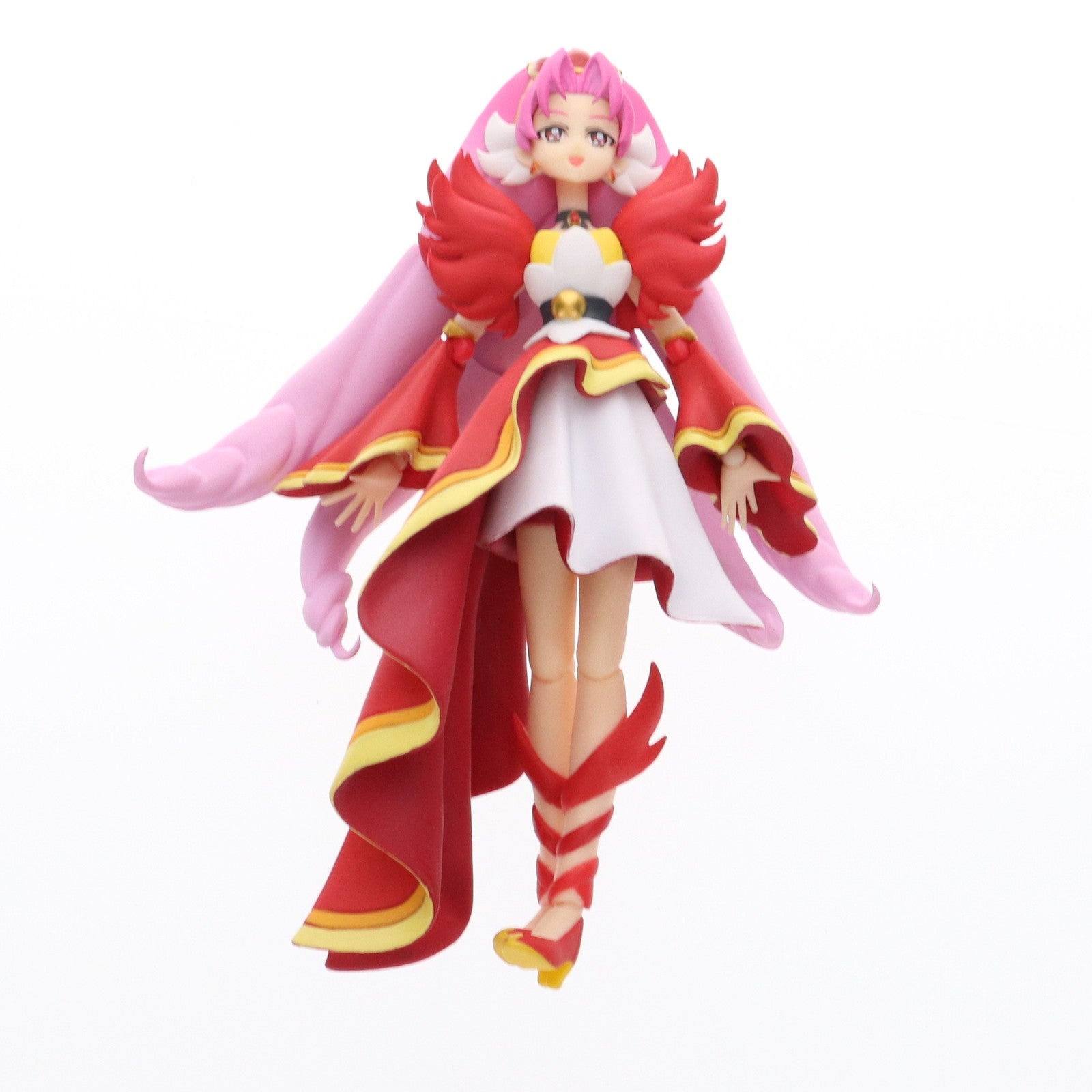 【中古即納】[FIG] 魂ウェブ商店限定 S.H.Figuarts(フィギュアーツ) キュアスカーレット Go!プリンセスプリキュア 完成品 可動フィギュア バンダイ(20180131)