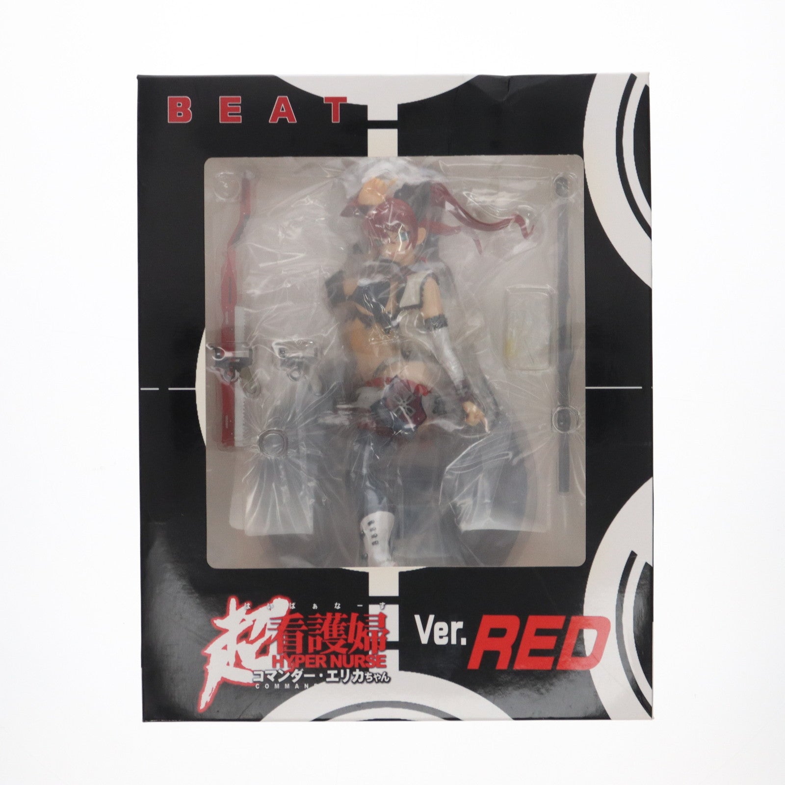 【中古即納】[FIG] 超看護婦(はいぱぁなーす) コマンダー・エリカちゃん Ver.レッド 1/6 完成品 フィギュア BEAT(ビート)(20121012)