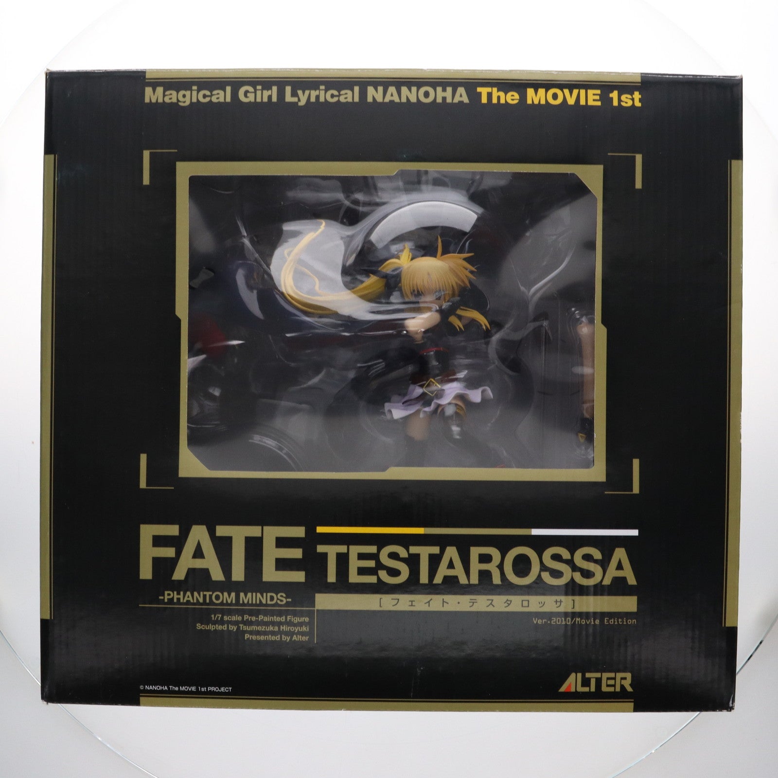 【中古即納】[FIG] フェイト・テスタロッサ -PHANTOM MINDS- 魔法少女リリカルなのは The MOVIE 1st 1/7 完成品 フィギュア アルター(20110126)