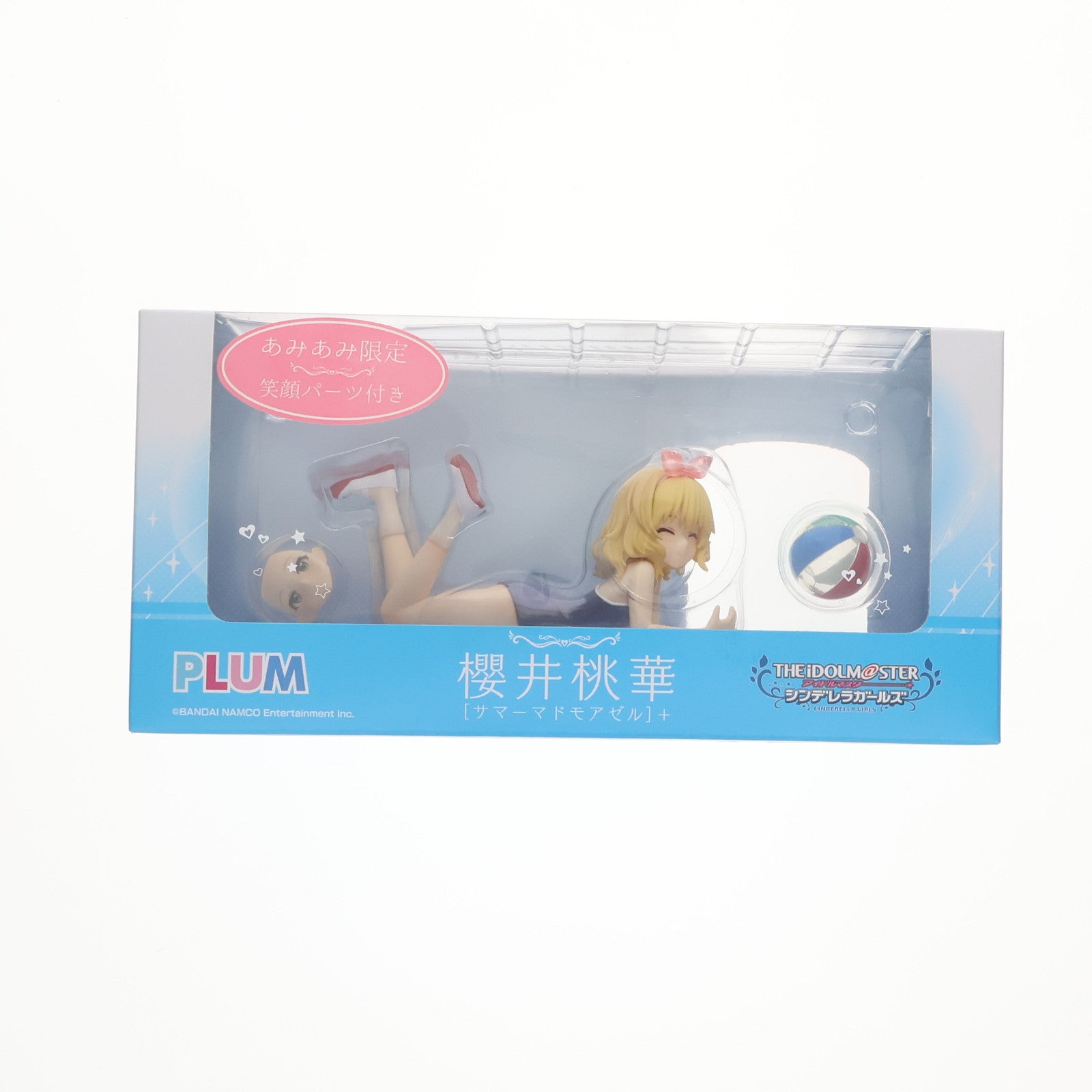【中古即納】[FIG] 櫻井桃華[サマーマドモアゼル]+(さくらいももか) あみあみ限定版 アイドルマスター シンデレラガールズ 1/7 完成品 フィギュア PLUM(プラム)(20180731)