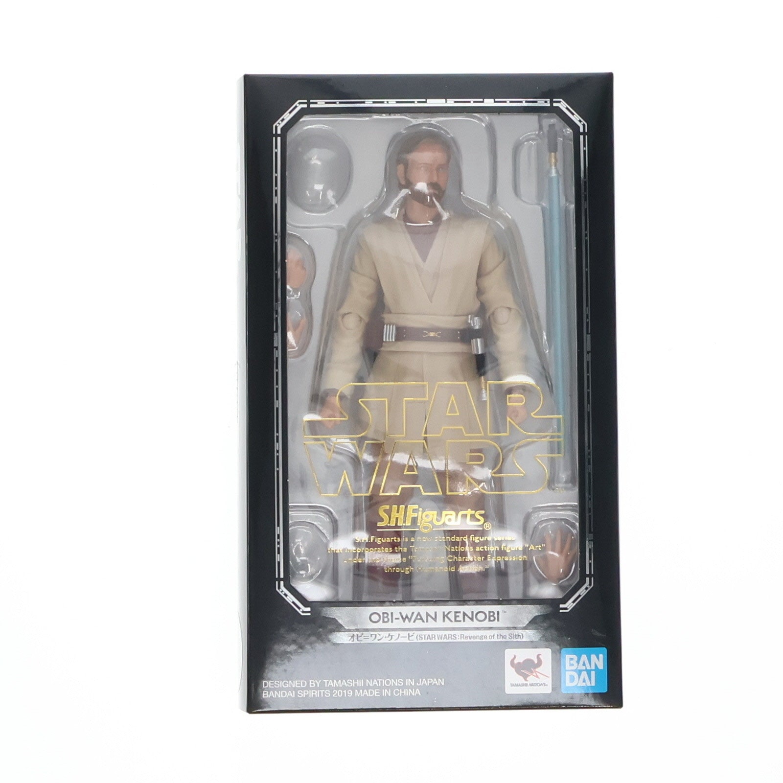 【中古即納】[FIG] S.H.Figuarts(フィギュアーツ) オビ=ワン・ケノービ(STAR WARS:Revenge of the Sith) スターウォーズ エピソード3/シスの復讐 完成品 可動フィギュア バンダイスピリッツ(20190216)