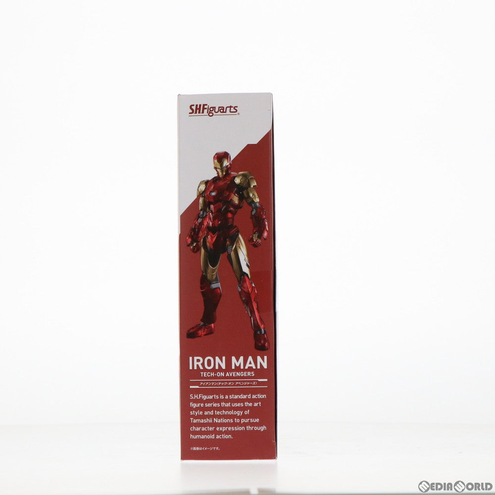 【中古即納】[FIG] S.H.Figuarts(フィギュアーツ) アイアンマン(テック・オン アベンジャーズ) TECH-ON AVENGERS 完成品 可動フィギュア バンダイスピリッツ(20211225)