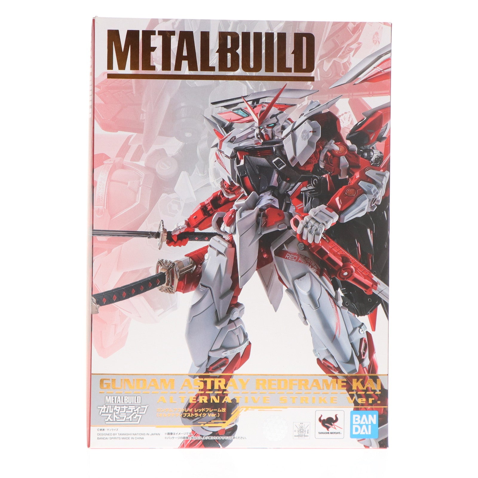 【中古即納】[FIG] METAL BUILD ガンダムアストレイ レッドフレーム改(オルタナティブストライク ver.) 機動戦士ガンダムSEED VS ASTRAY(シードヴァーサスアストレイ) 完成品 可動フィギュア バンダイスピリッツ(20200425)