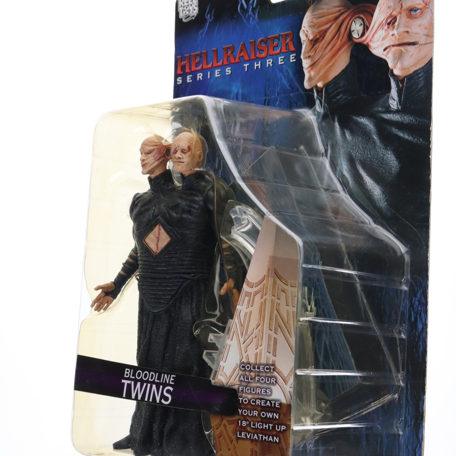 【中古即納】[FIG] ヘルレイザー シリーズ3 BLOODLINE TWINS(ブラッドライン ツインズ) ヘルレイザー4 完成品 アクションフィギュア ネカ(20041231)