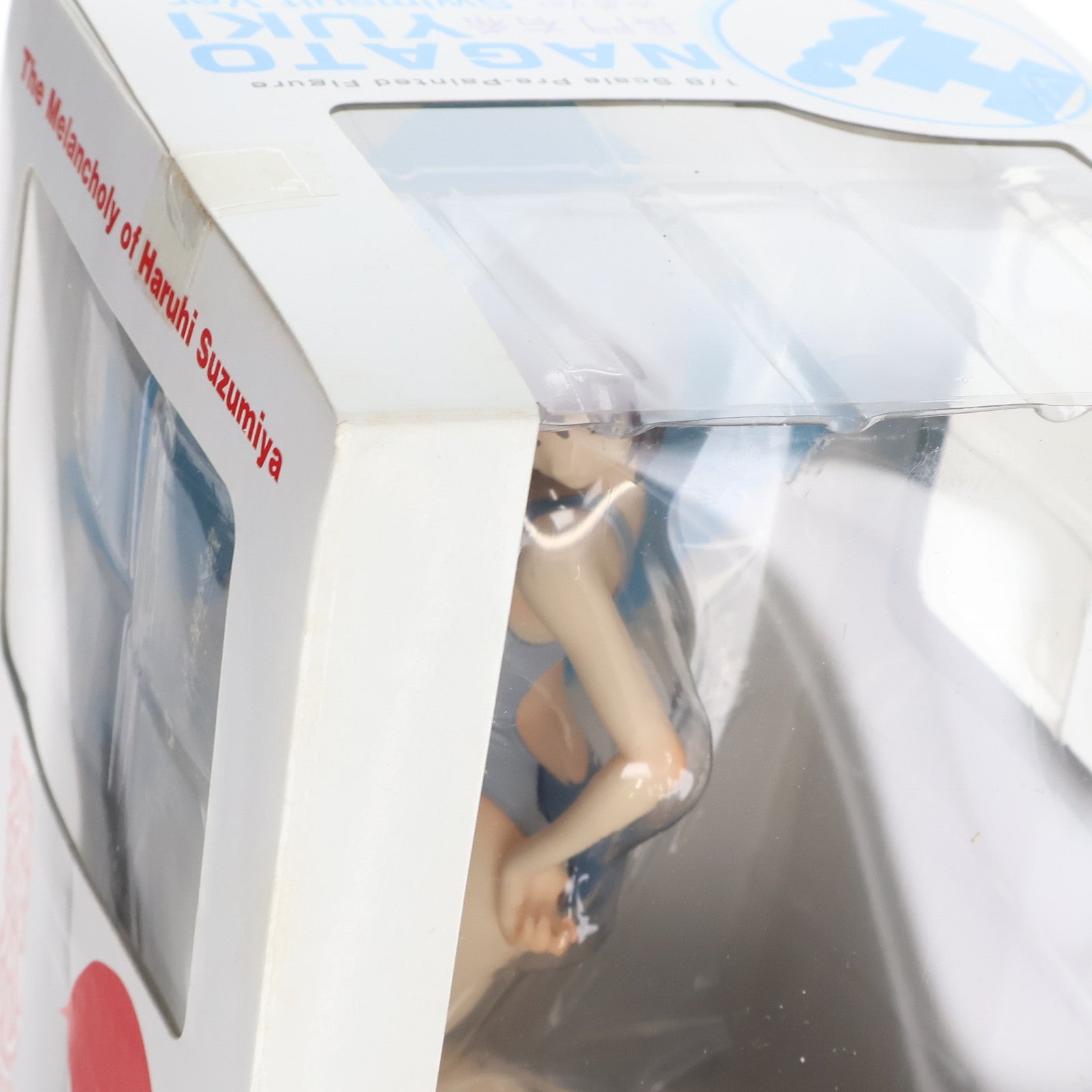 【中古即納】[FIG] 長門有希(ながとゆき) 水着Ver. 涼宮ハルヒの憂鬱 1/8 完成品 フィギュア アルター(20080429)