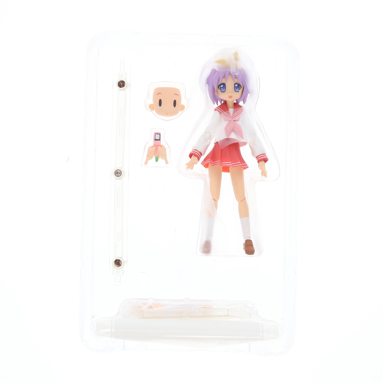 【中古即納】[FIG] figma(フィグマ) 012 柊つかさ(ひいらぎつかさ) 冬服ver. TVアニメ らき☆すた 完成品 可動フィギュア マックスファクトリー(20080829)