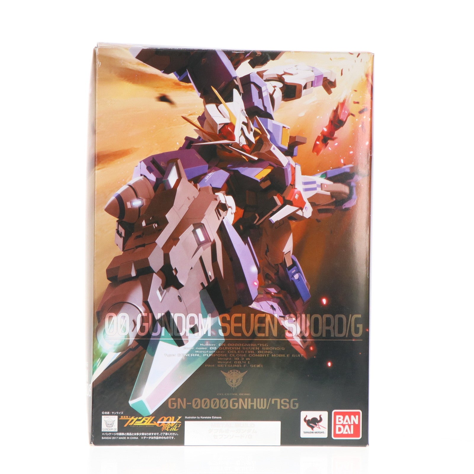 【中古即納】[FIG] METAL BUILD ダブルオーガンダムセブンソード/G 機動戦士ガンダム00V(ダブルオーブイ) 完成品 可動フィギュア バンダイ(20170715)