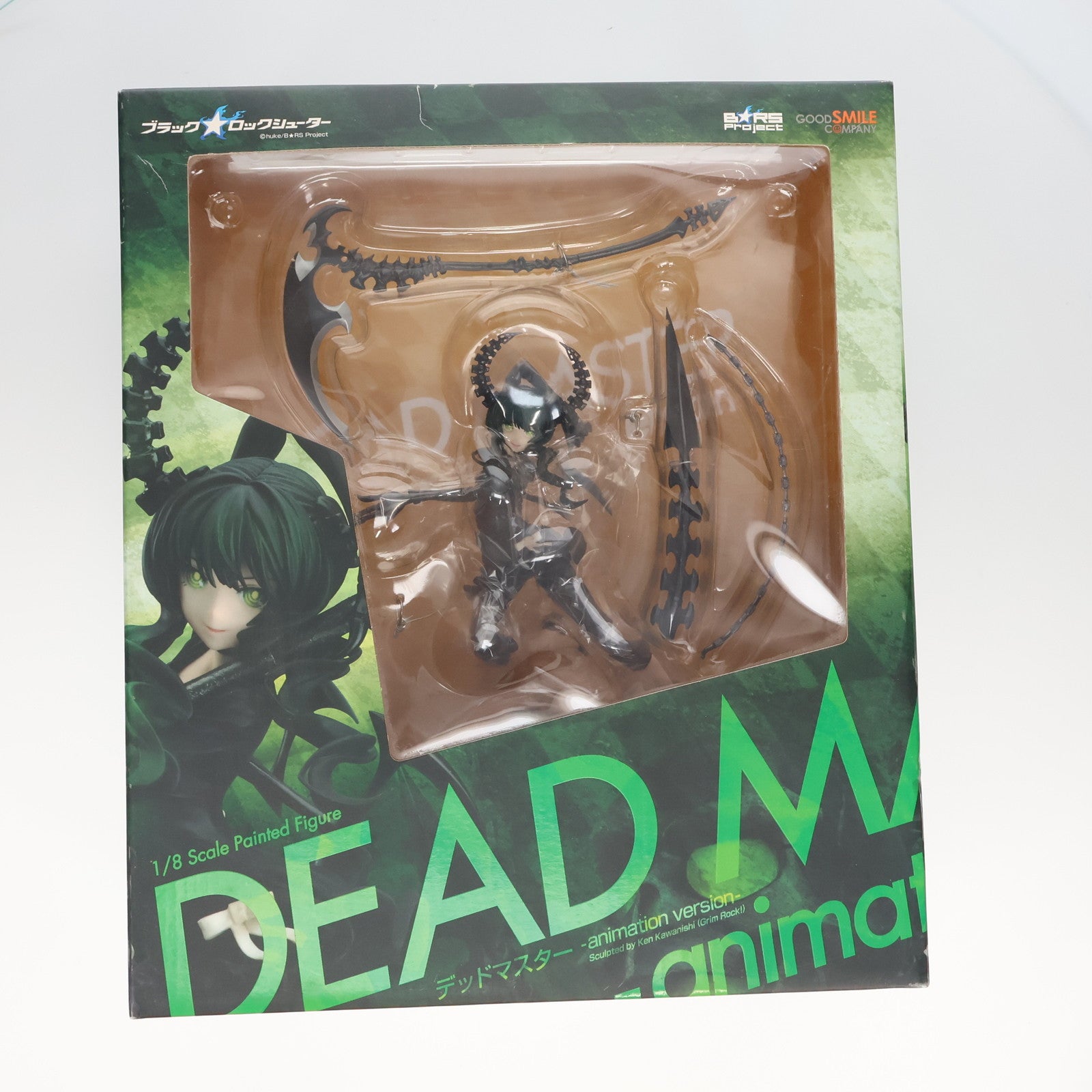 【中古即納】[FIG] デッドマスター -animation version-(アニメーションバージョン) ブラック★ロックシューター 1/8 完成品 フィギュア グッドスマイルカンパニー(20110409)