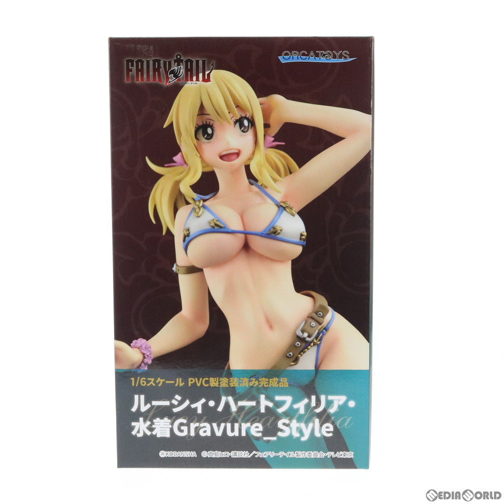 【中古即納】[FIG] ルーシィ・ハートフィリア・水着Gravure_Style FAIRY TAIL(フェアリーテイル) 1/6 完成品 フィギュア オルカトイズ(20191123)