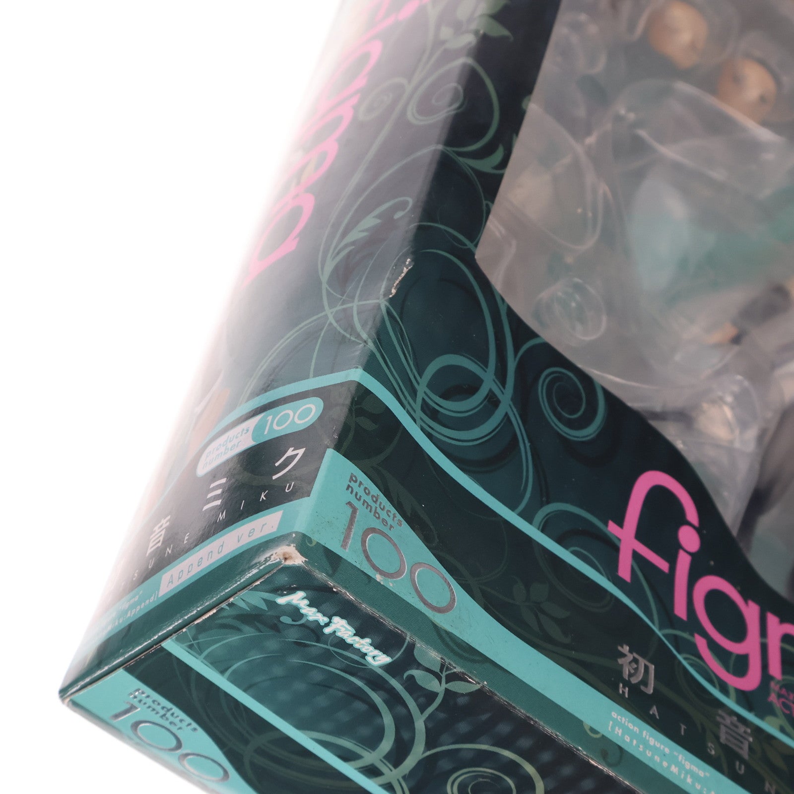 【中古即納】[FIG] figma(フィグマ) 100 初音ミク Append ver. 初音ミク・アペンド 完成品 可動フィギュア マックスファクトリー(20110906)