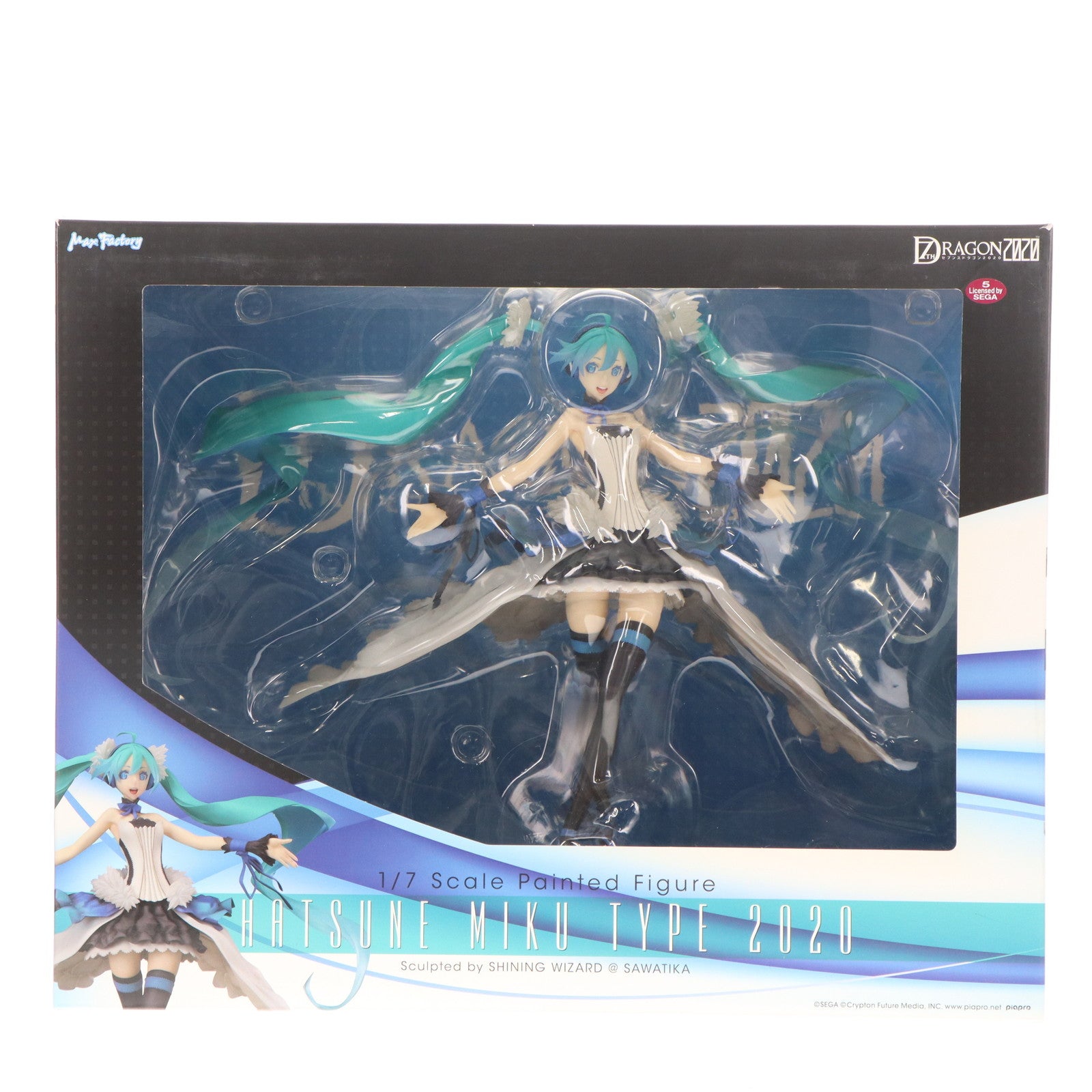 【中古即納】[FIG] 初音ミク TYPE2020 セブンスドラゴン2020 1/7 完成品 フィギュア マックスファクトリー(20140420)